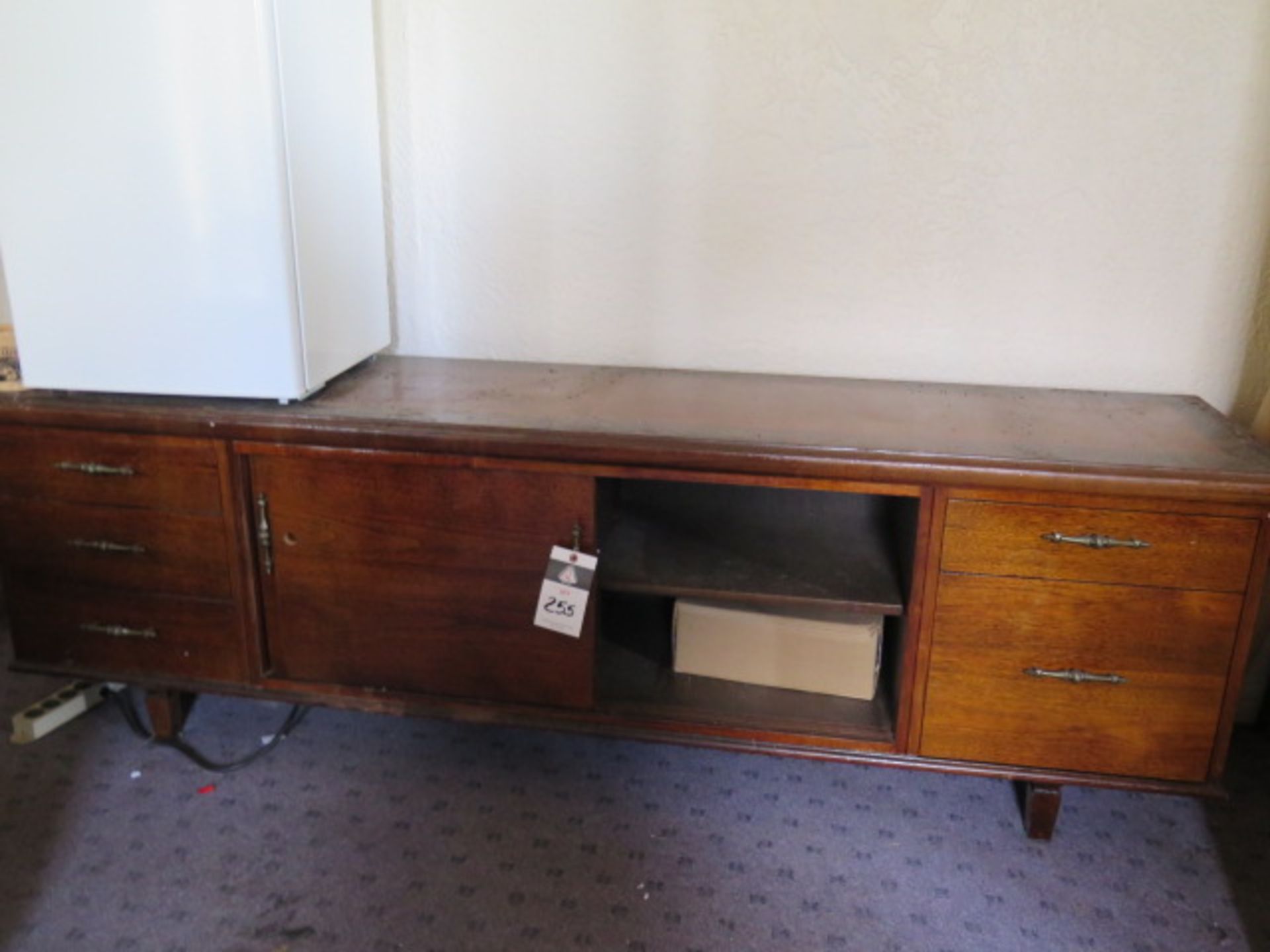 Desk, Credenza, Chairs (SOLD AS-IS - NO WARRANTY) - Image 3 of 3