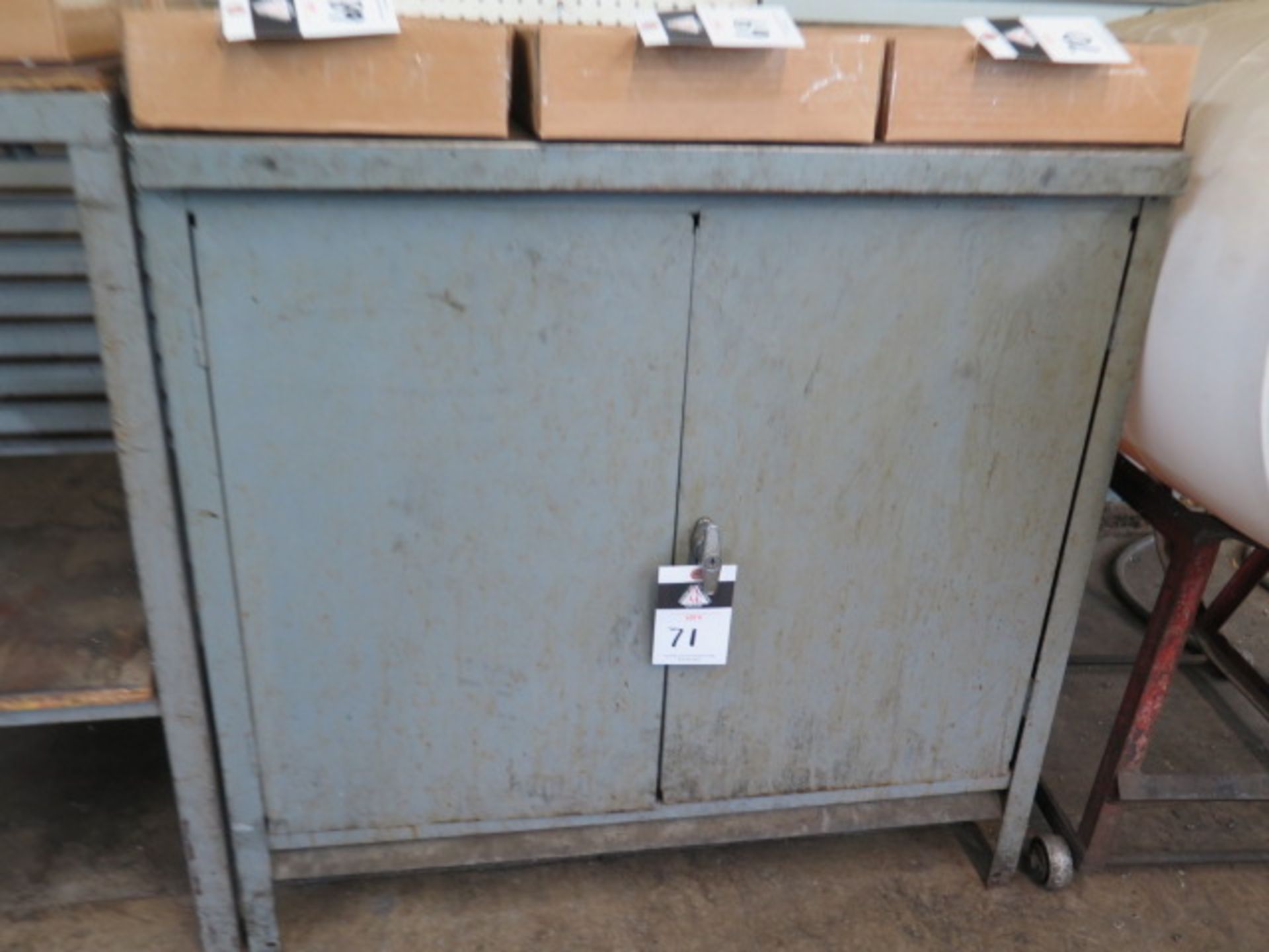 Storage Cabinet and Work Bench (SOLD AS-IS - NO WARRANTY) - Image 2 of 5