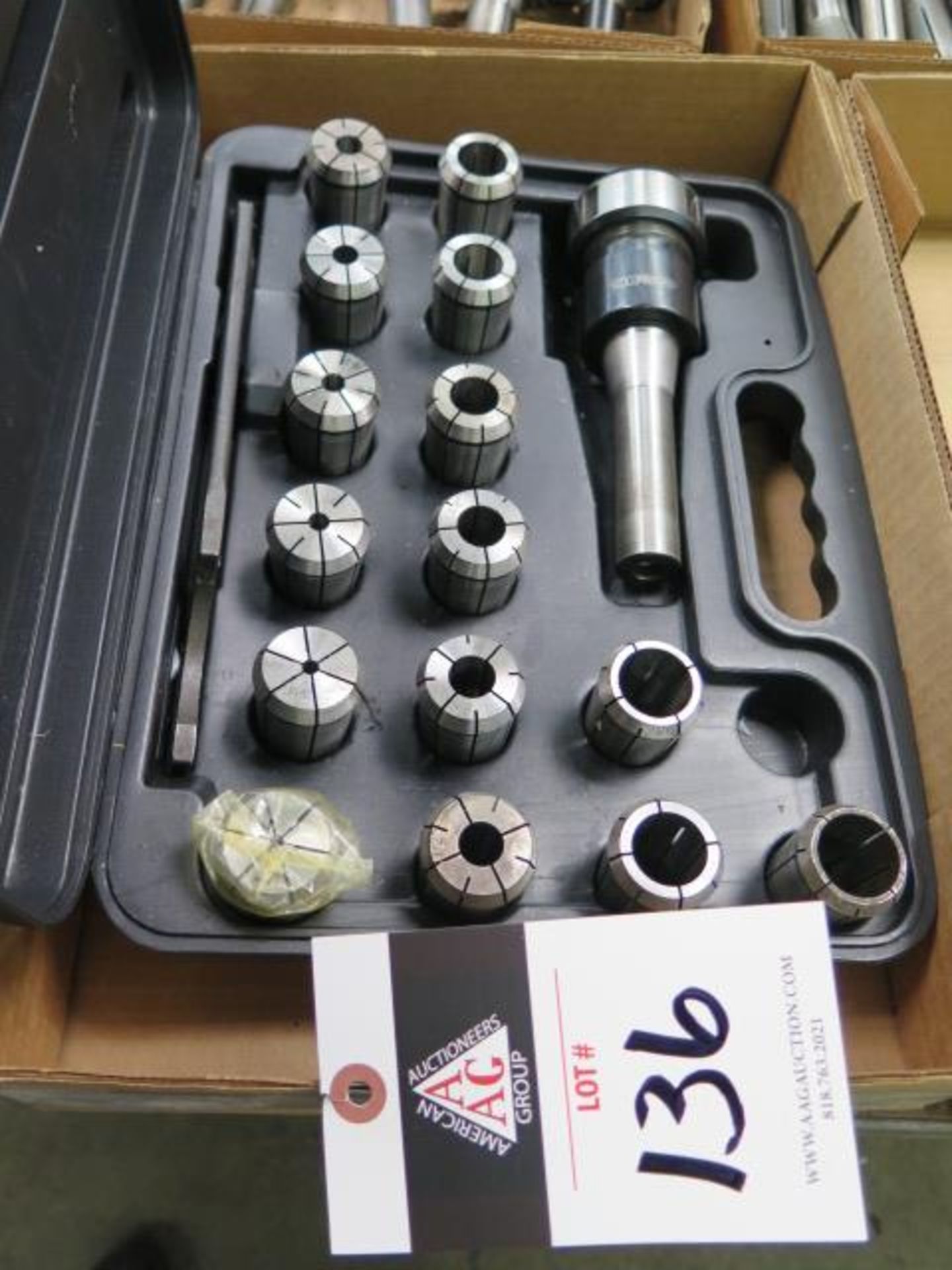 R8 EOC25 Collet Chuck Set (SOLD AS-IS - NO WARRANTY)