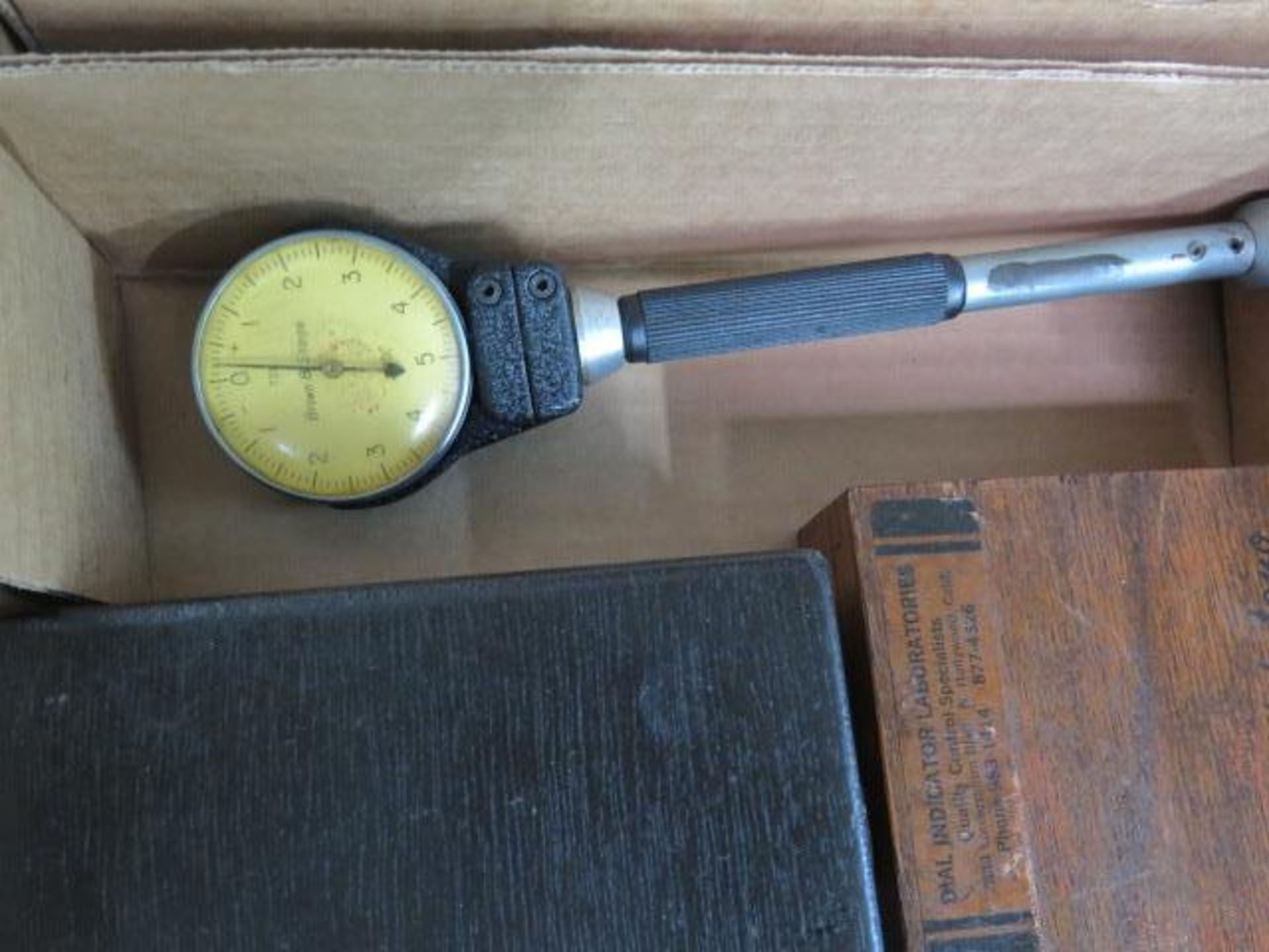 Teclock 2”-6” Dial Bore Gage, Mitutoyo .7”-1.4” Dial Bore Gage and Boice Dial Bore Gage (SOLD AS- - Image 5 of 5