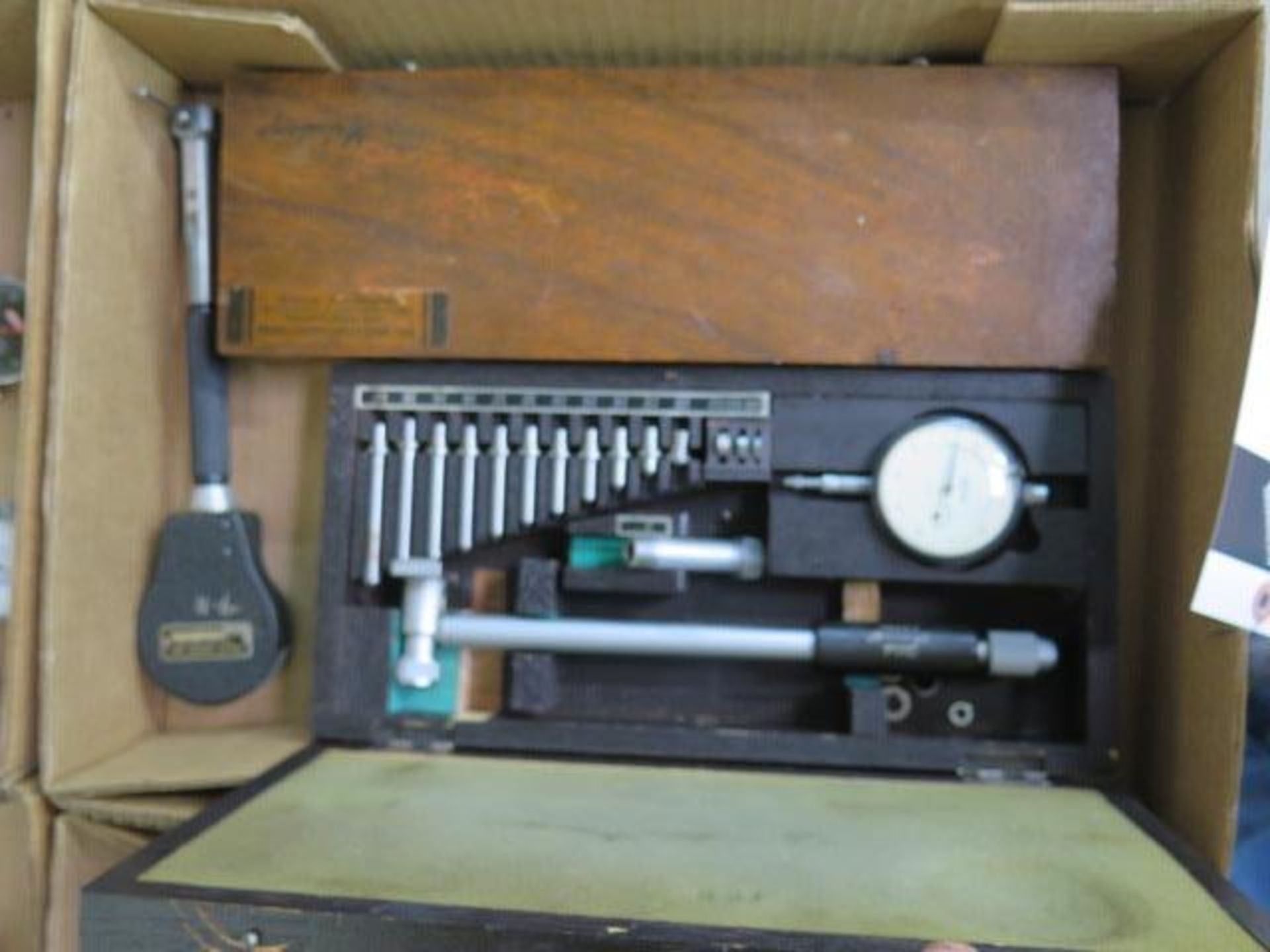 Teclock 2”-6” Dial Bore Gage, Mitutoyo .7”-1.4” Dial Bore Gage and Boice Dial Bore Gage (SOLD AS- - Image 2 of 5