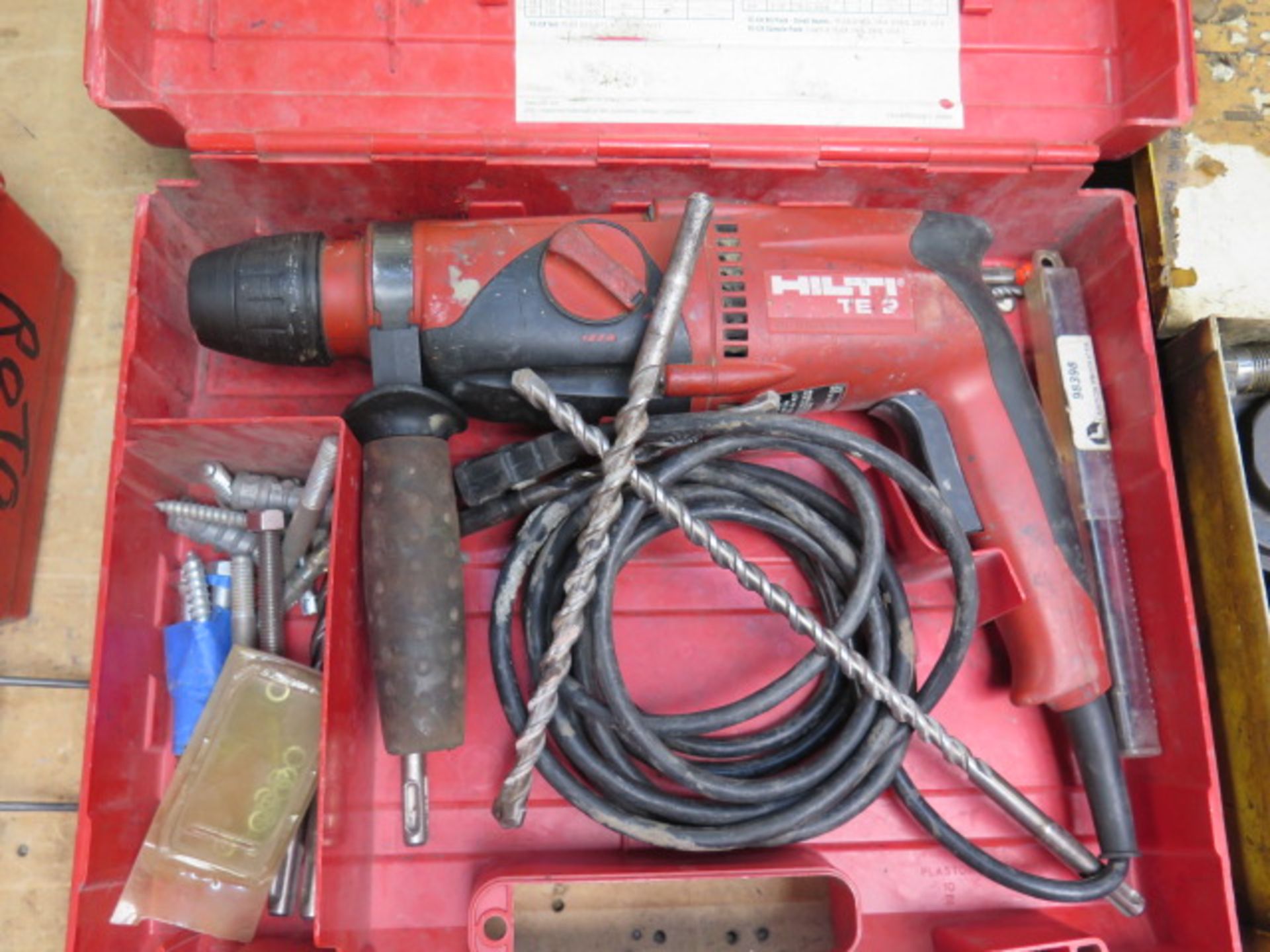 Hilti TE2 Rotary Hammer (SOLD AS-IS - NO WARRANTY) - Bild 2 aus 7