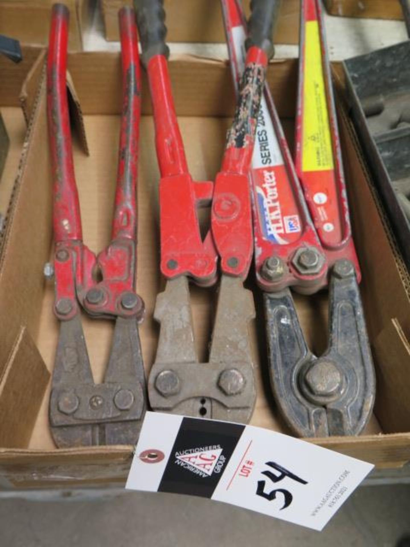 Bolt Cutters (2) and Krimping Tool (SOLD AS-IS - NO WARRANTY)