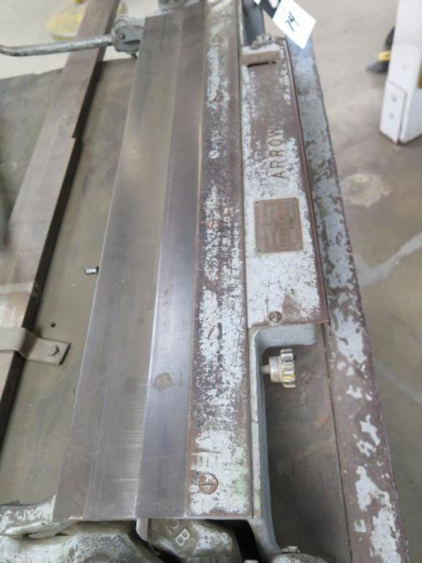 Pexto mdl. 63F 22GA x 30” Bar Folder s/n 46 (SOLD AS-IS - NO WARRANTY) - Image 3 of 6