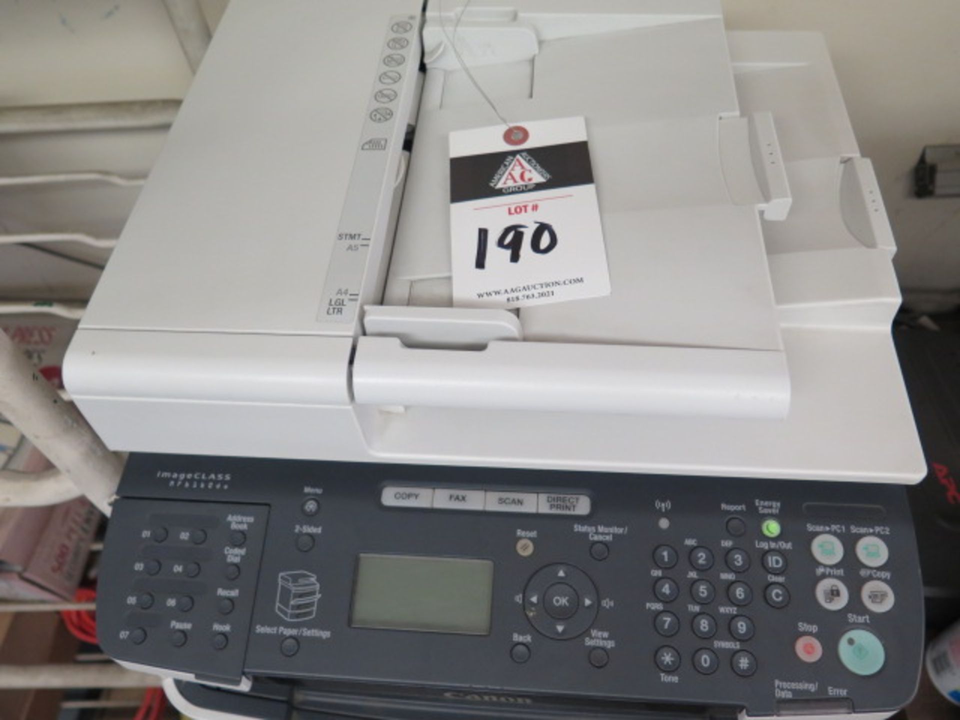 Canon ImageClass MF6160dw Office Copy Machine (SOLD AS-IS - NO WARRANTY) - Image 4 of 6