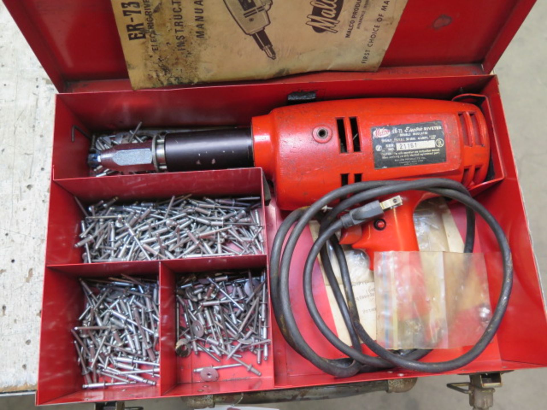 Malco ER-73 Electric Riveter (SOLD AS-IS - NO WARRANTY) - Image 2 of 7