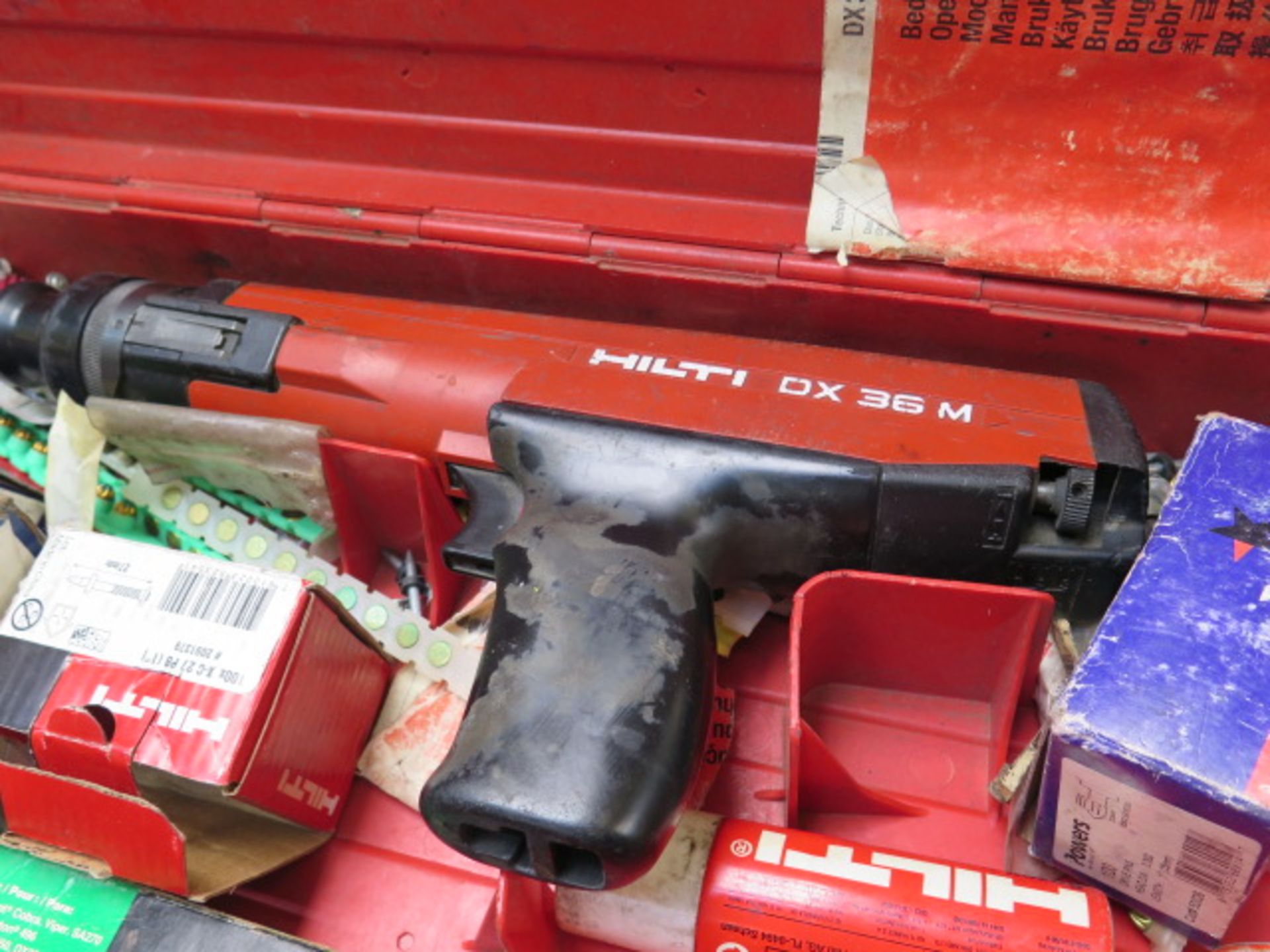 Hilti DX36M Powder Shot Tool w/ Acces (SOLD AS-IS - NO WARRANTY) - Image 4 of 7