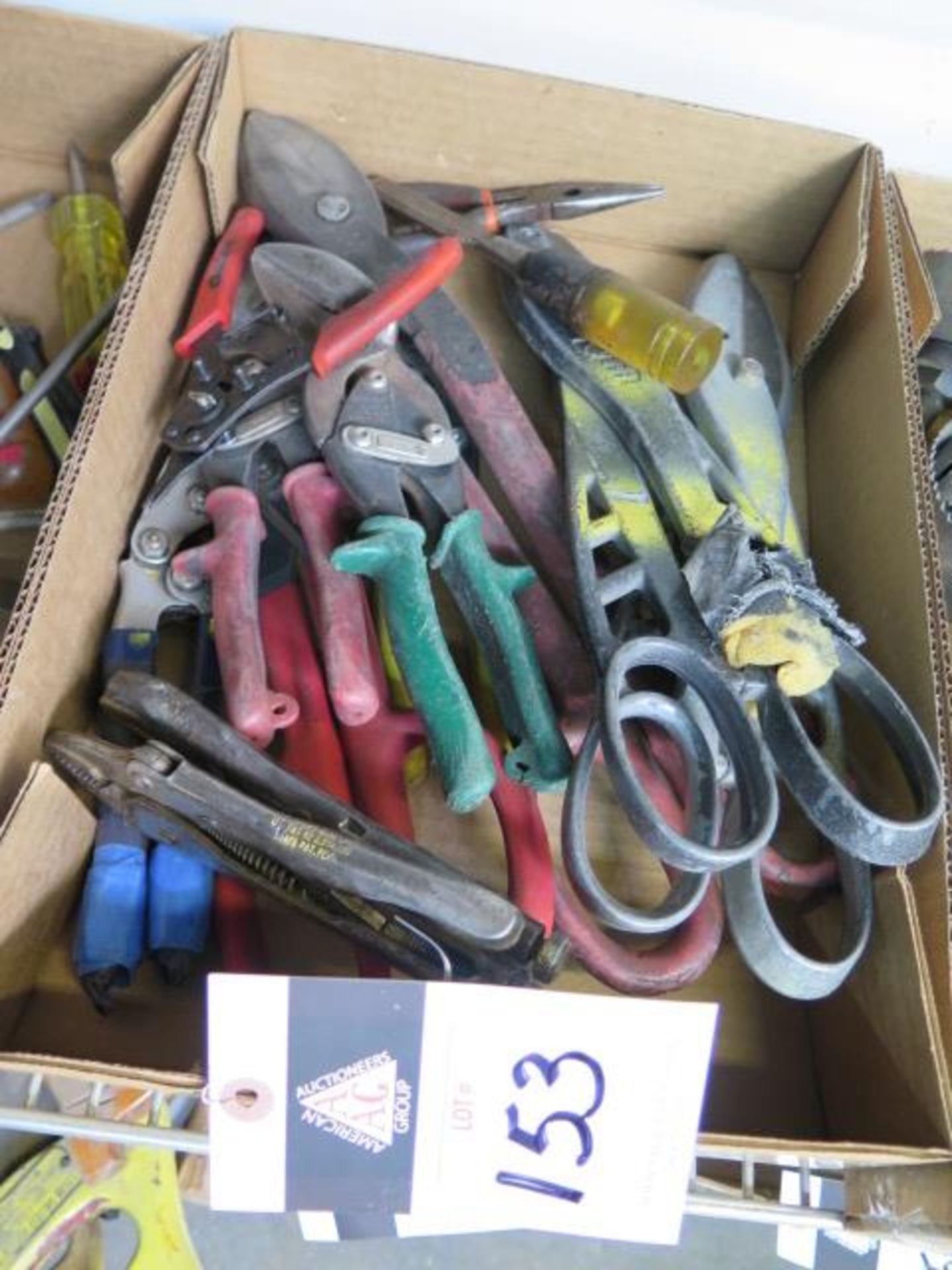 Tin Snips and Vise-Grips (SOLD AS-IS - NO WARRANTY)