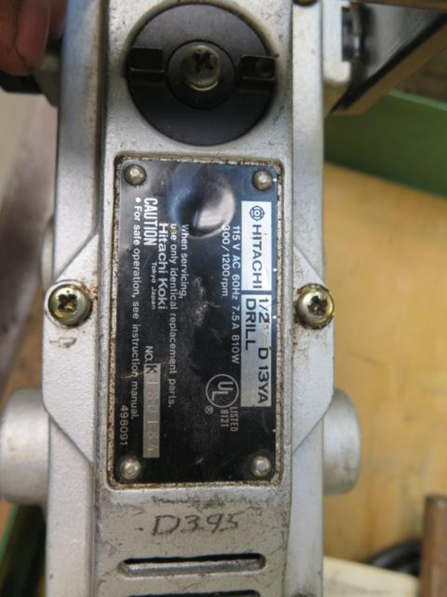 Hitachi 1/2" Angle Drill (SOLD AS-IS - NO WARRANTY) - Image 5 of 5