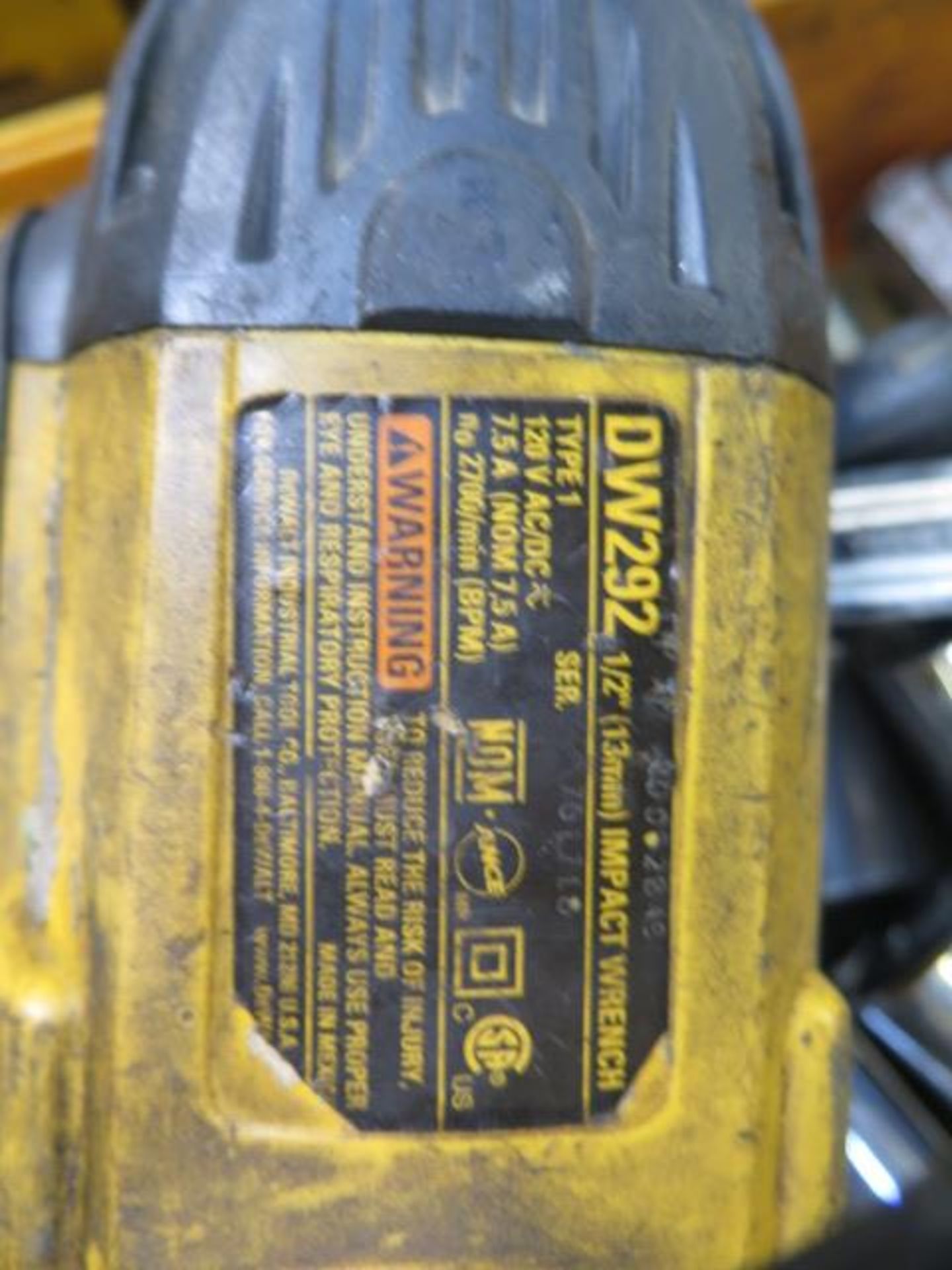 DeWalt Impact Wrench (SOLD AS-IS - NO WARRANTY) - Image 6 of 6