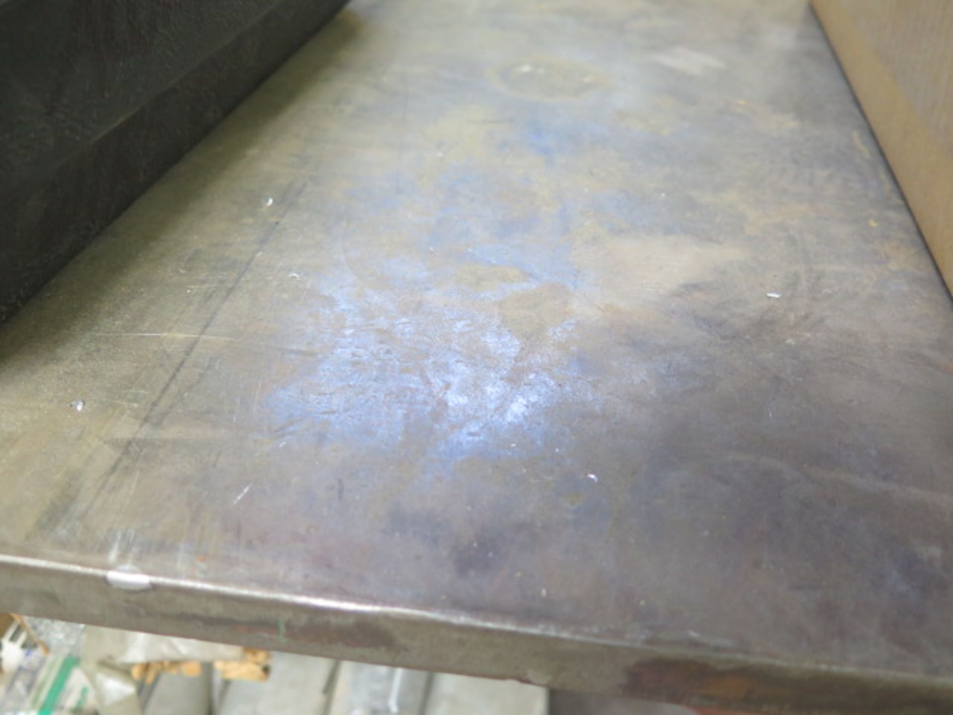 48” x 72” x ¾” Rolling Steel Welding Table (SOLD AS-IS - NO WARRANTY) - Image 5 of 5