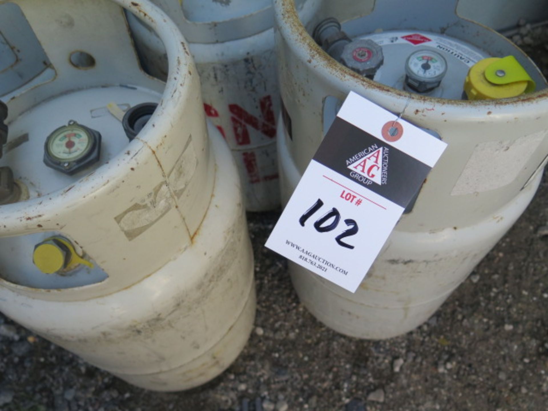 Propane Tanks (4) (SOLD AS-IS - NO WARRANTY)