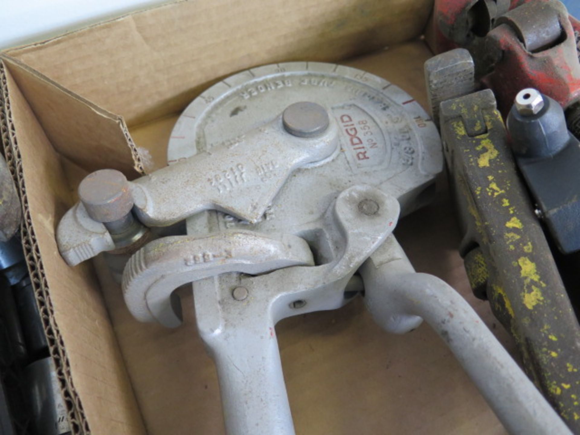 Pipe Wrenches, Tube Bender, Pipe Cutter, Pop Riveter and Chain Tensioner (SOLD AS-IS - NO WARRANTY) - Image 3 of 3