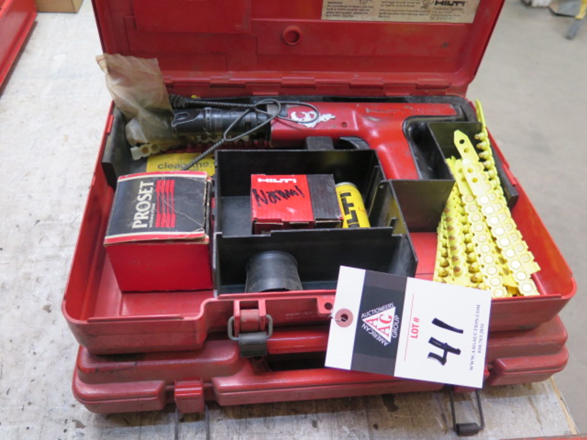 Hilti DX36M and DX 35 Powder Shot Tools (2) (SOLD AS-IS - NO WARRANTY)