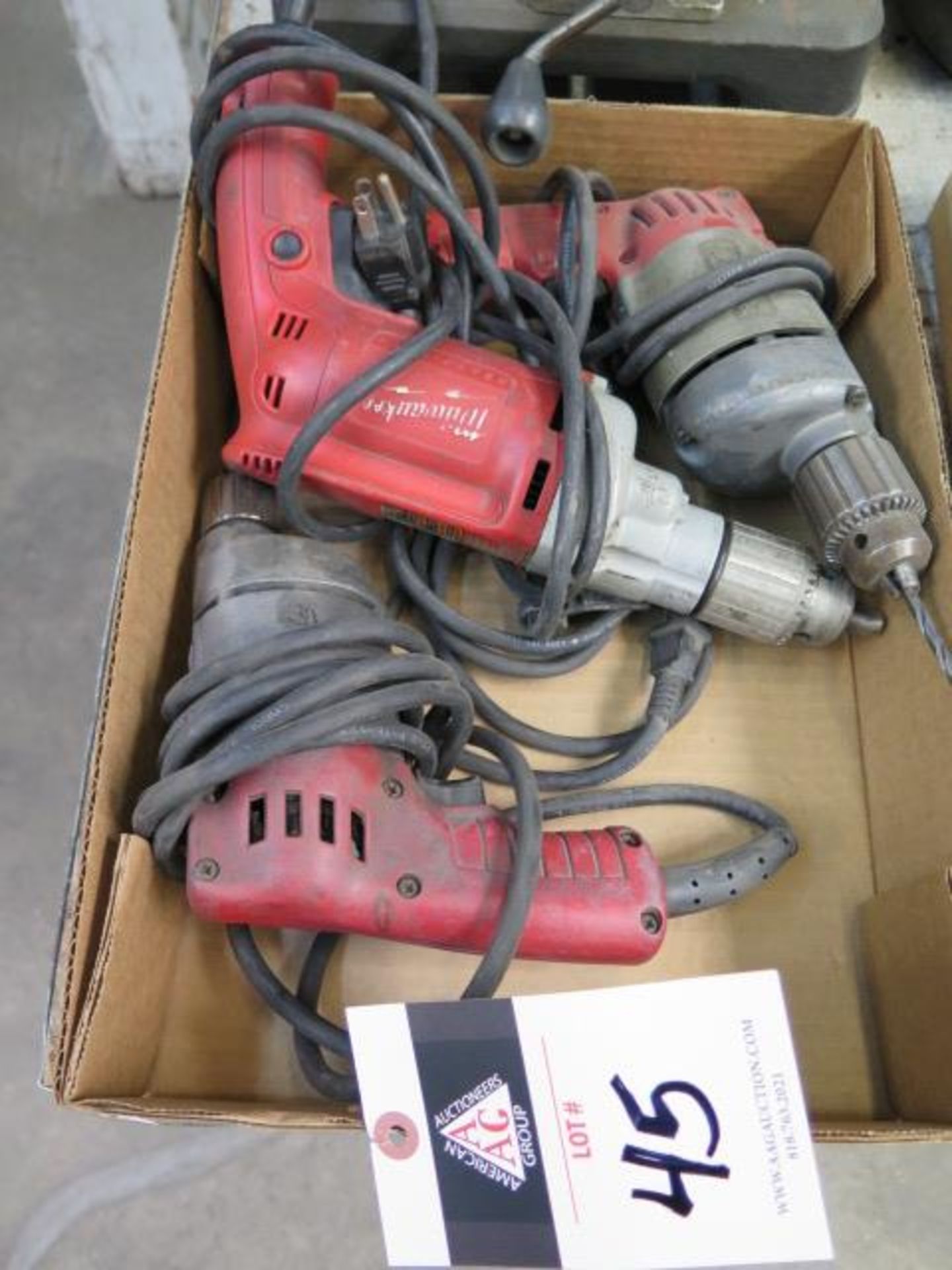 Milwaukee Electric Drills (3) (SOLD AS-IS - NO WARRANTY)