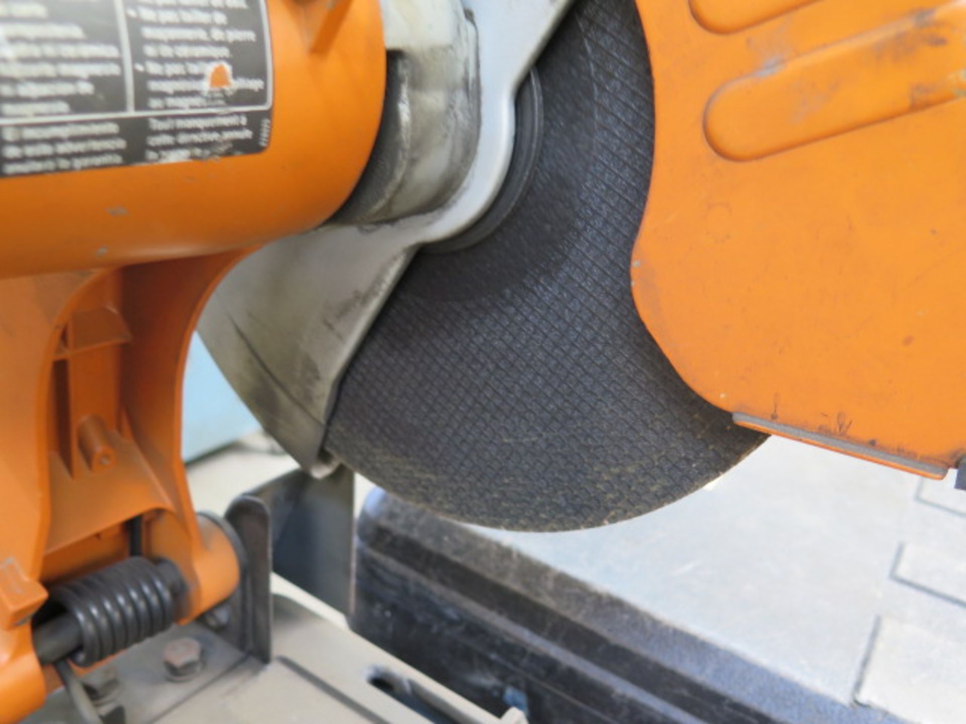 Ridgid 14" Abrasive Cutoff Saw (SOLD AS-IS - NO WARRANTY) - Image 5 of 6