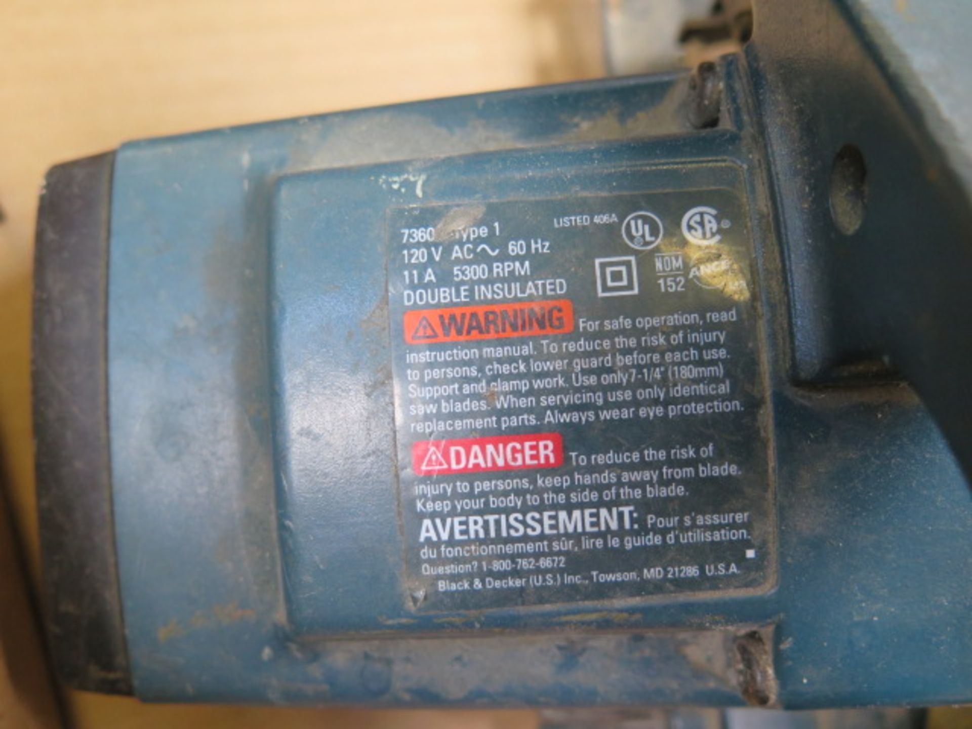 Black & Decker Circular Saw (SOLD AS-IS - NO WARRANTY) - Image 5 of 5