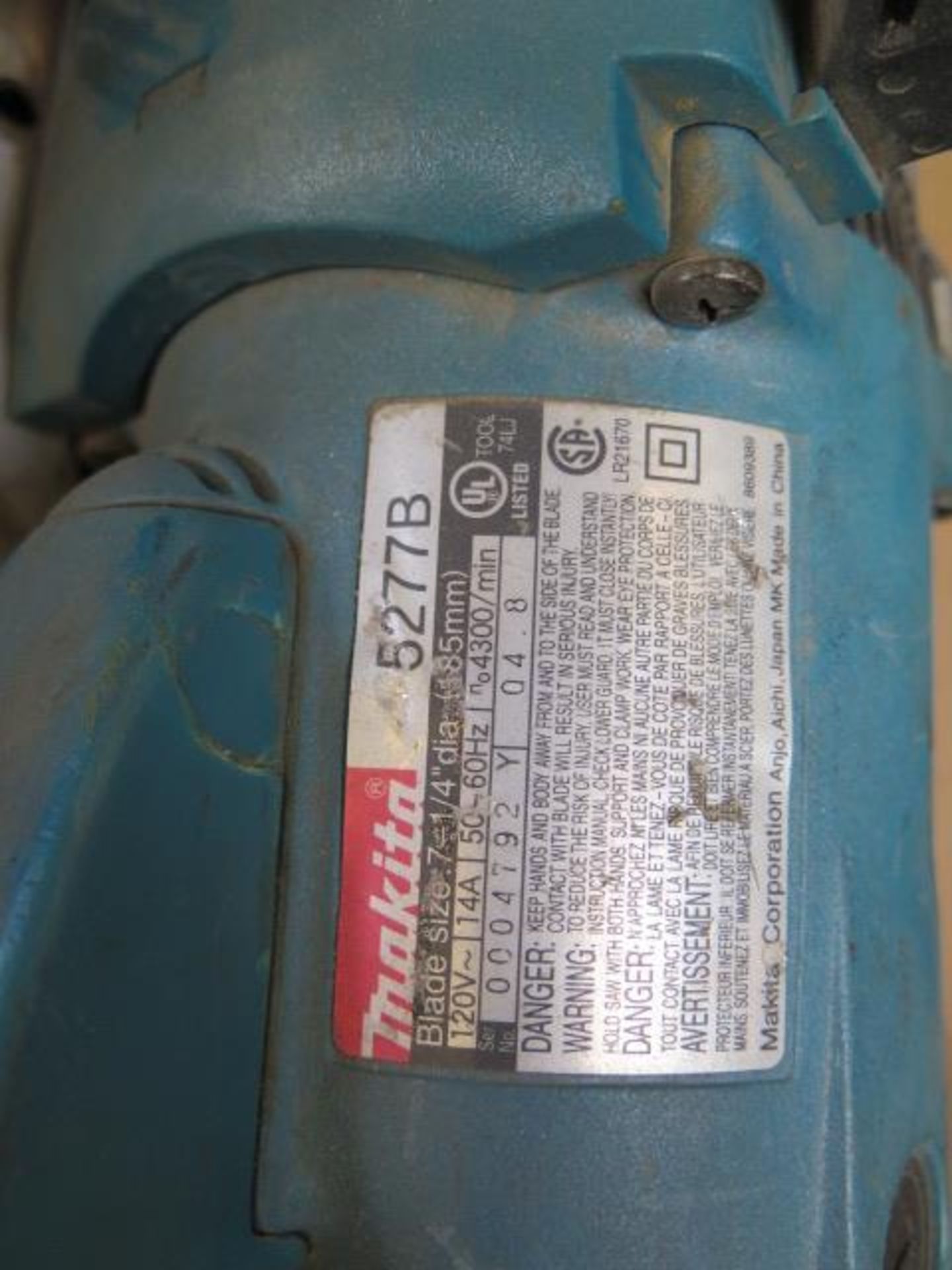 Makita Circular Saw (SOLD AS-IS - NO WARRANTY) - Bild 4 aus 4