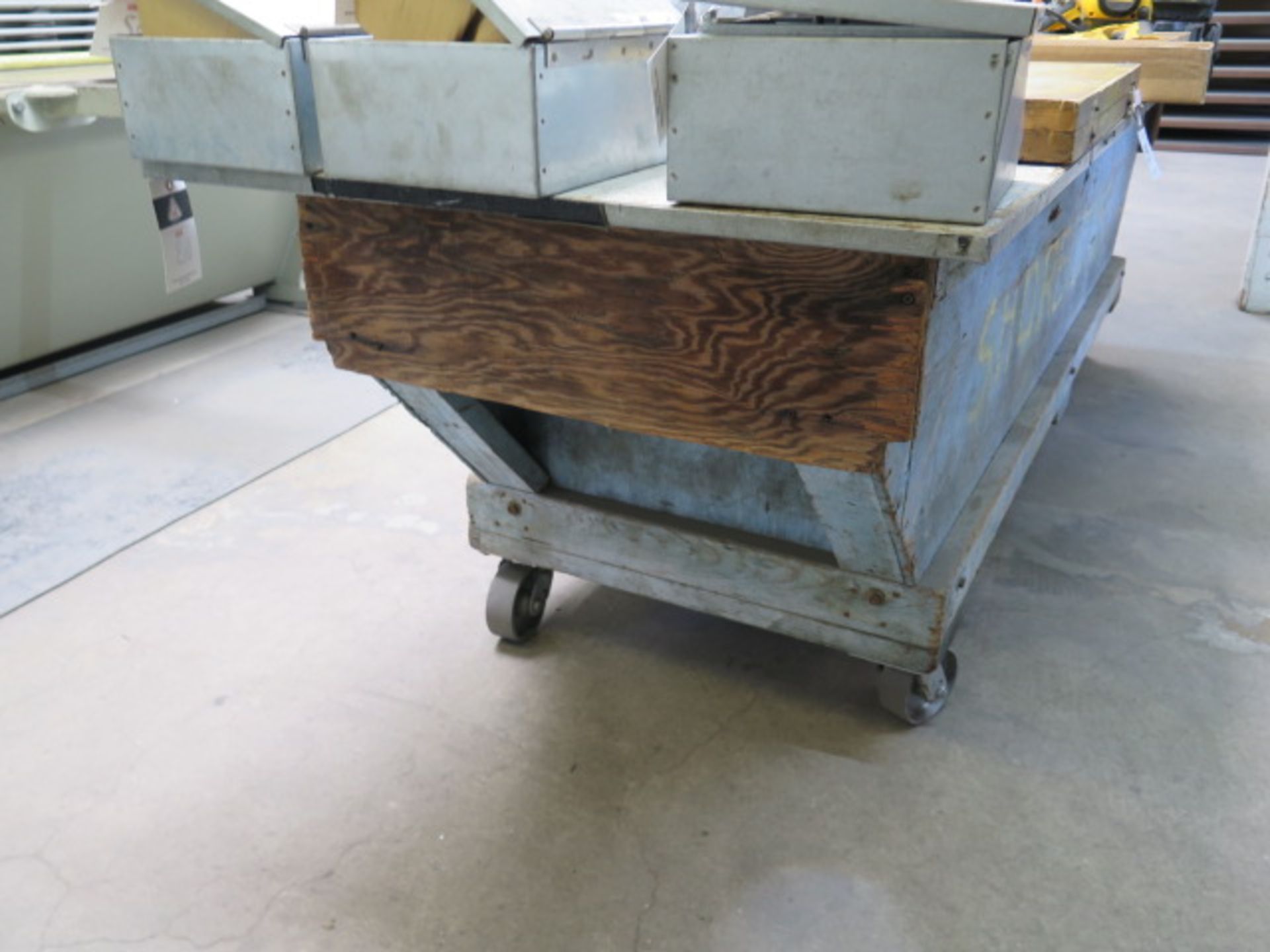 Heavy Duty Rolling Table (SOLD AS-IS - NO WARRANTY) - Image 2 of 3