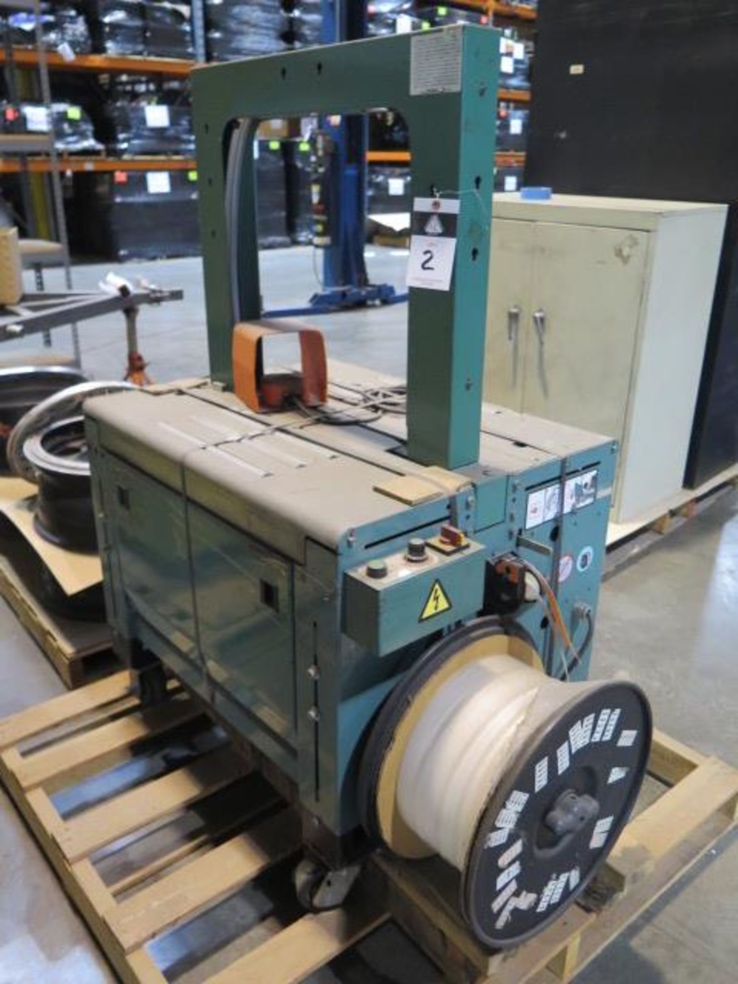Signode HB-4300 Automatic Carton Strapping Machine s/n HB1181 (SOLD AS-IS - NO WARRANTY) - Bild 2 aus 7