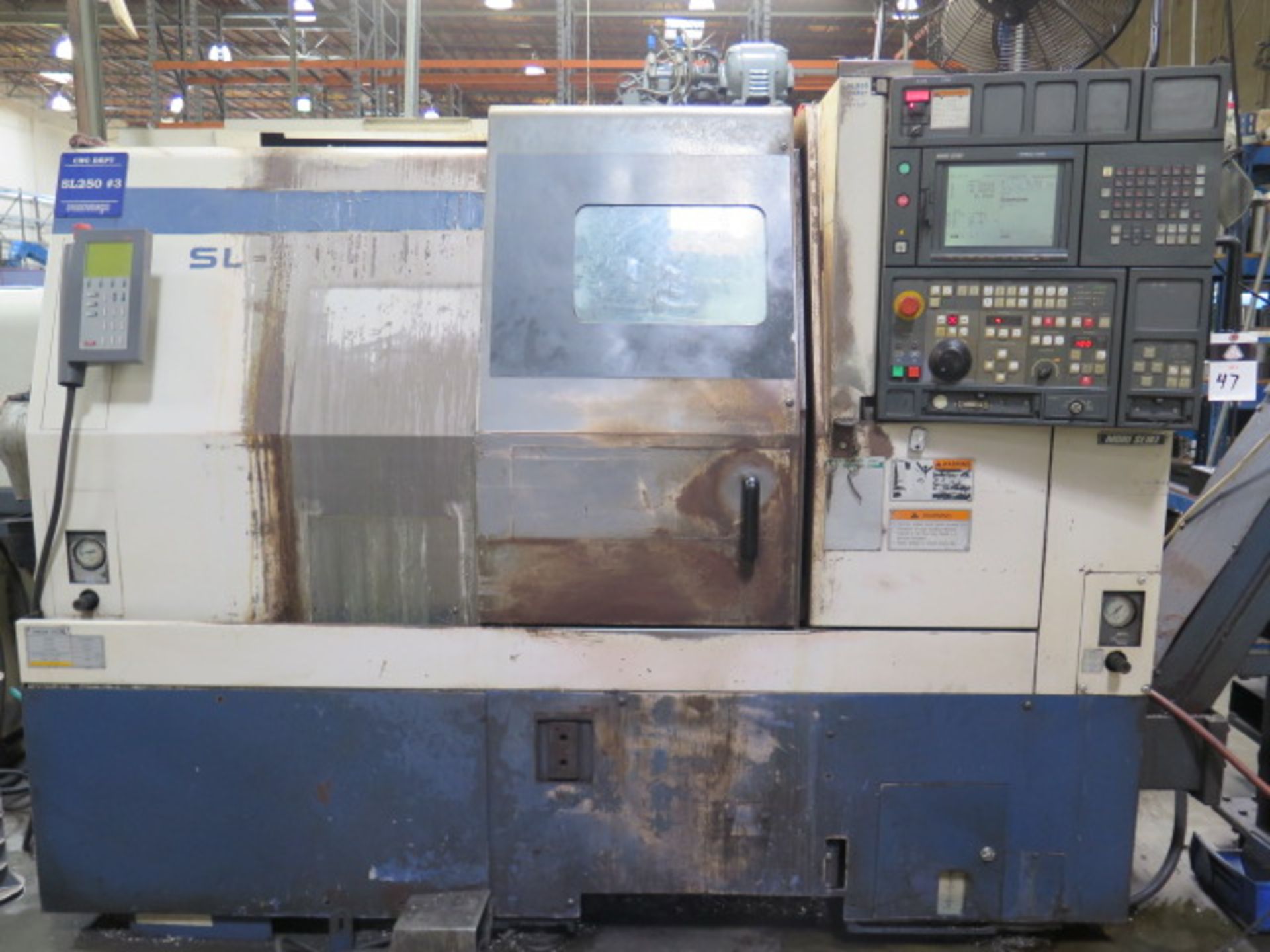 1998 Mori Seiki SL-250BMC/500 Live Turret CNC Turning Center s/n 1256 w/ MSC-501 Control,SOLD AS IS