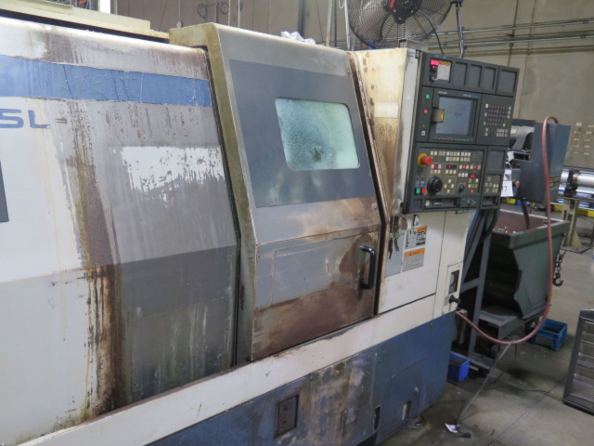 1998 Mori Seiki SL-250BMC/500 Live Turret CNC Turning Center s/n 1256 w/ MSC-501 Control,SOLD AS IS - Bild 3 aus 14