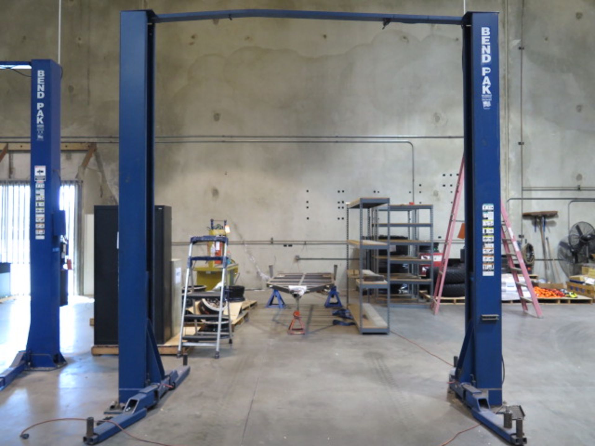 1996 Bend Pak PR-9CX 9,000 Lb Cap 2-Pose Hydraulic Car Lift s/n 14499 (SOLD AS-IS - NO WARRANTY)