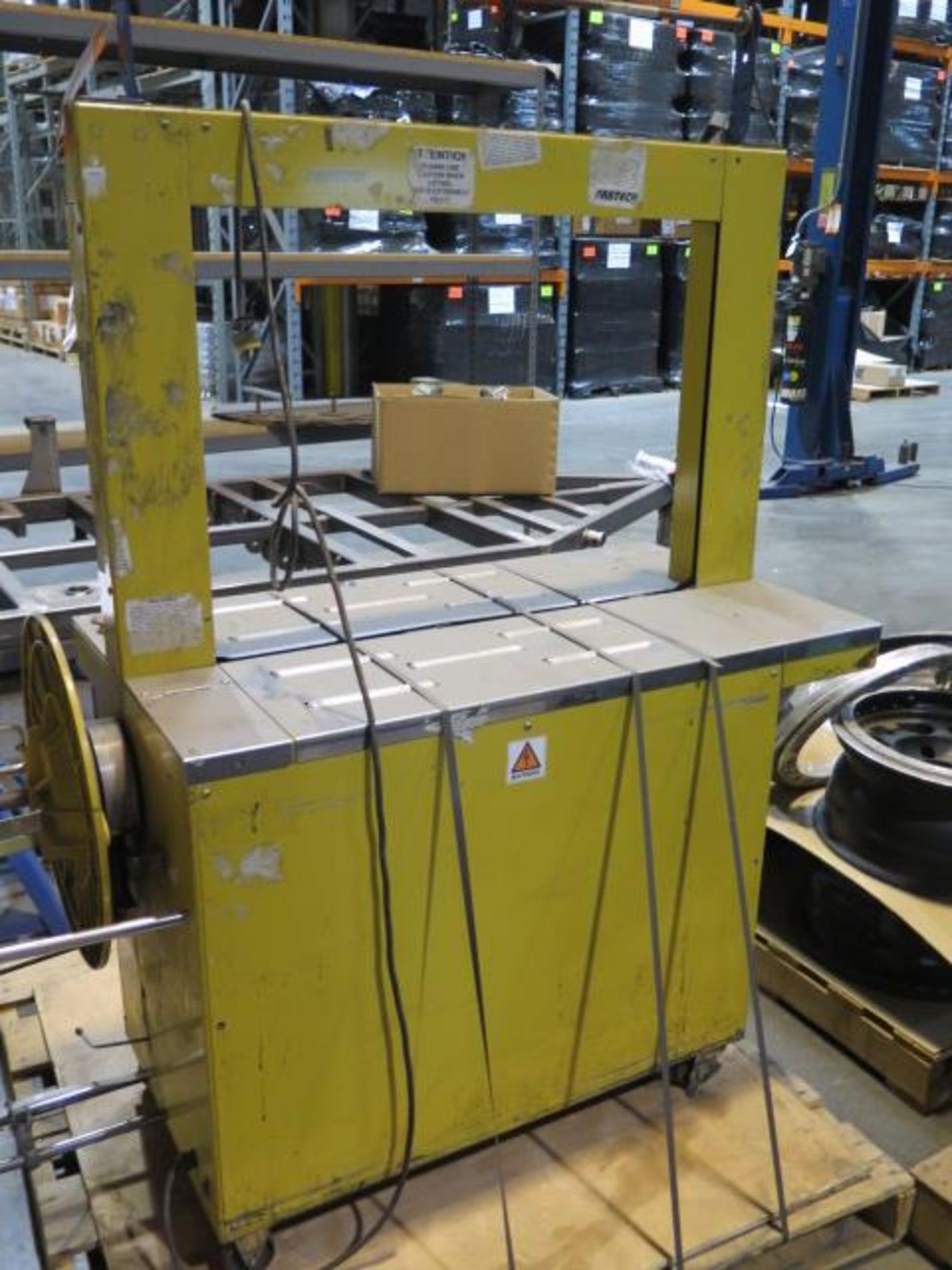 2005 StraPack RQ-8 Automatic Carton Strapping Machine s/n 27218205 (SOLD AS-IS - NO WARRANTY) - Image 8 of 9