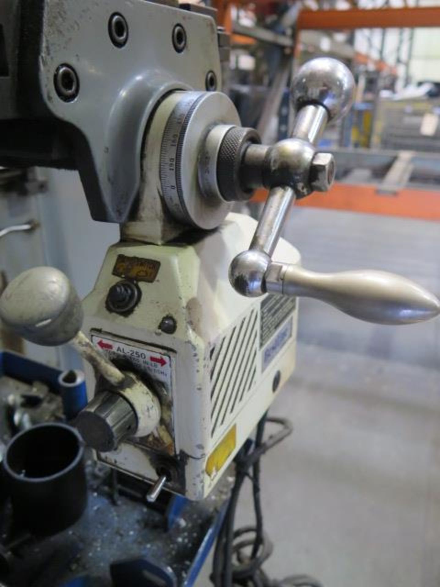 Alliant Vertical Mill s/n 61210241 w/ DRO, 2Hp Motor,60-4500 Dial Change RPM, Chrome ways,SOLD AS IS - Bild 12 aus 16