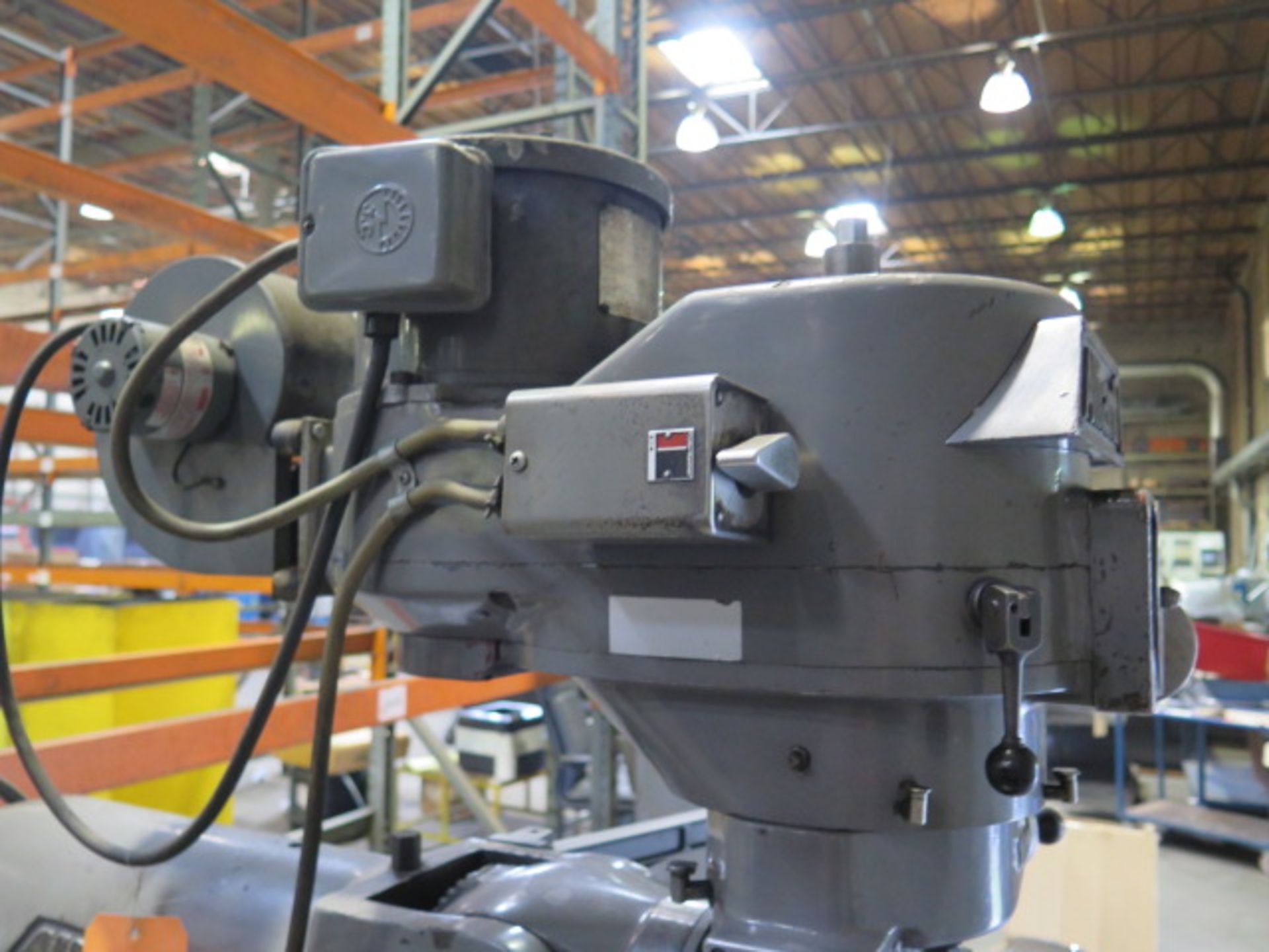 Alliant Vertical Mill s/n 61210241 w/ DRO, 2Hp Motor,60-4500 Dial Change RPM, Chrome ways,SOLD AS IS - Image 8 of 16
