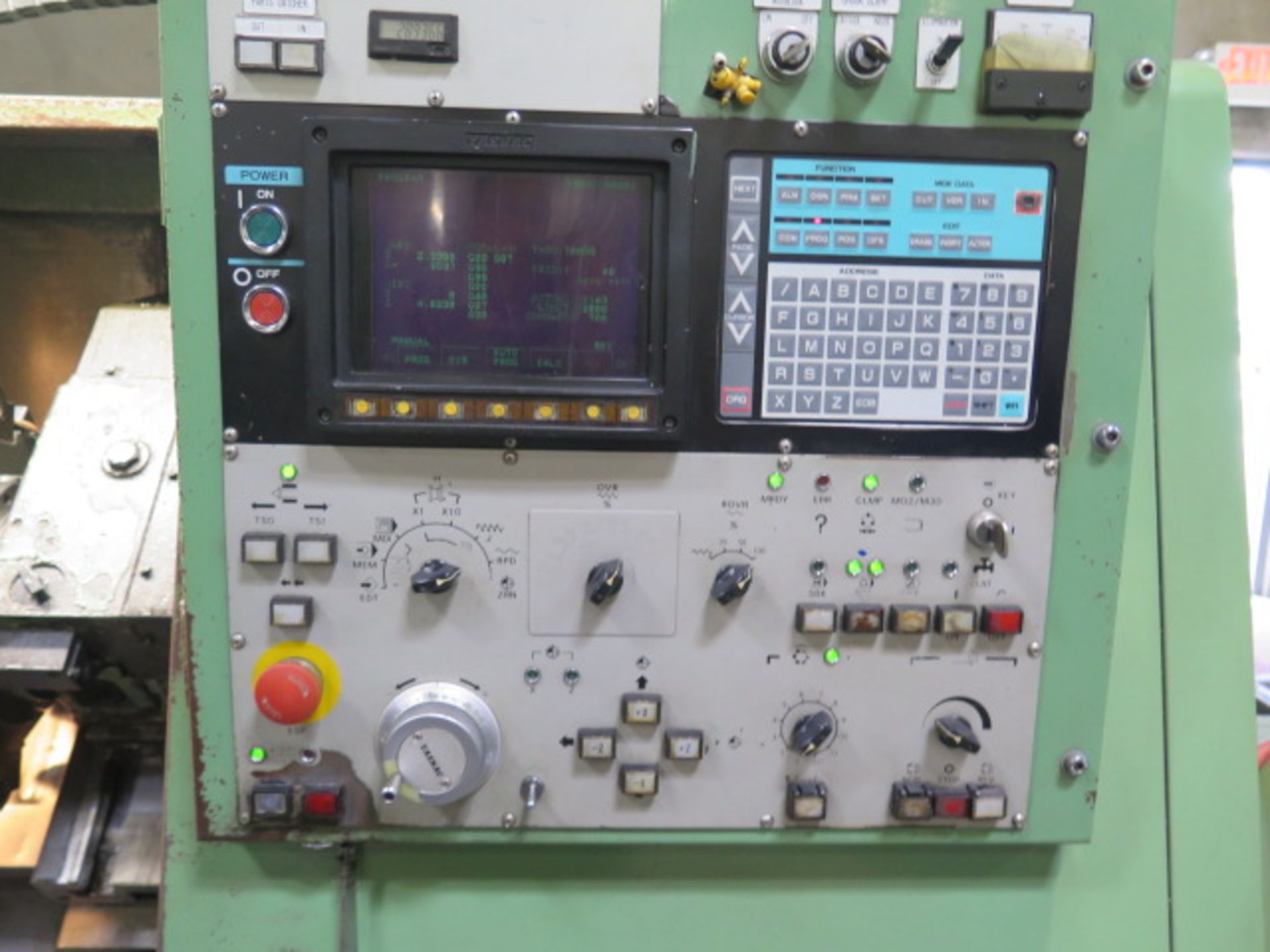 Mori Seiki SL-15 CNC Turning Center s/n 523 w/ Yasnac Controls, 12-Station Turret, SOLD AS IS - Bild 9 aus 13