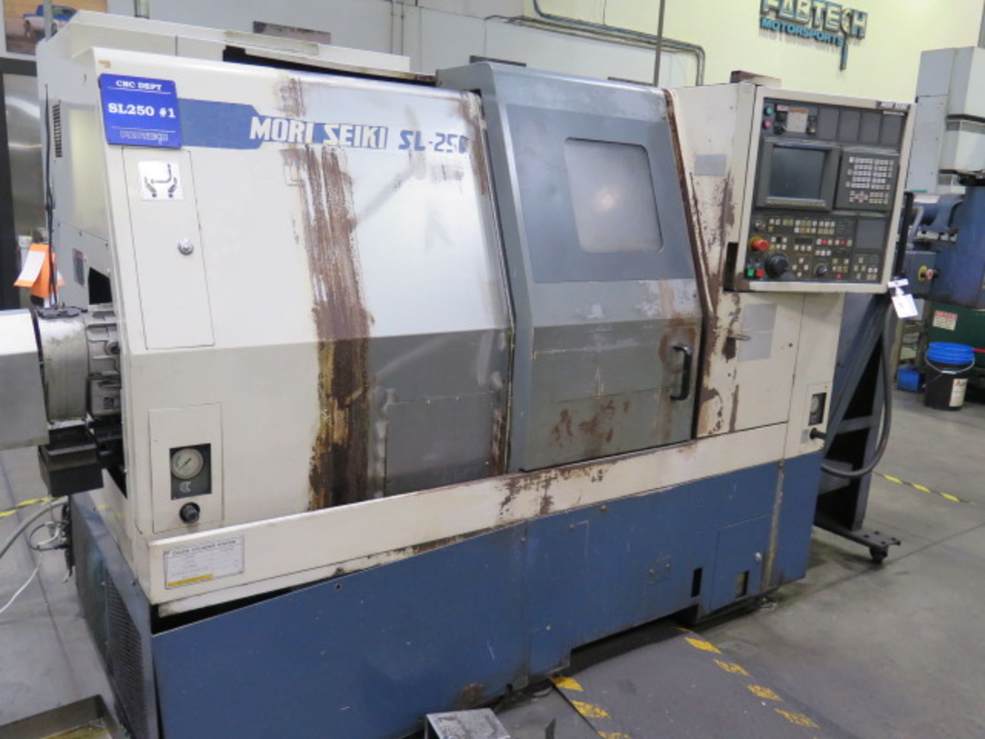 1997 Mori Seiki SL-250BMC Live Turret CNC Turning Center s/n 289 w/ MSC-518 Controls, SOLD AS IS - Image 2 of 13