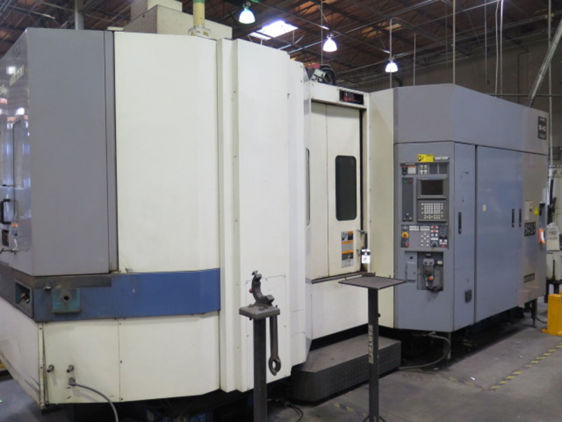 1998 Mori Seiki SH-630 2-Pallet 4-Axis CNC HMC s/n 296 w/ Mori Seiki MSC-516 controls, SOLD AS IS - Bild 2 aus 27