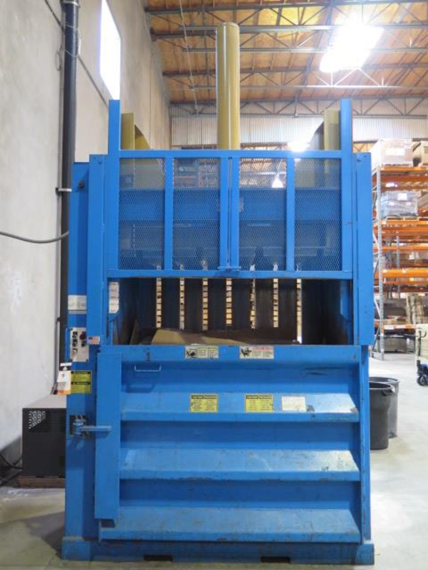 Resource Equipment Hydraulic Corrugated Paper Baler (SOLD AS-IS - NO WARRANTY)
