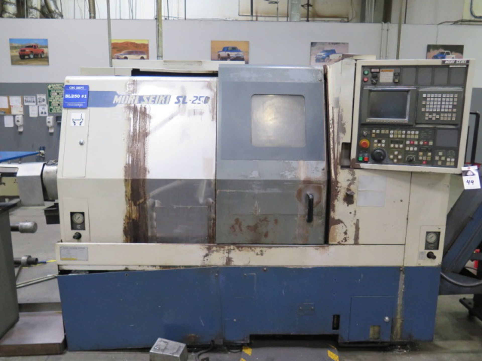 1997 Mori Seiki SL-250BMC Live Turret CNC Turning Center s/n 289 w/ MSC-518 Controls, SOLD AS IS