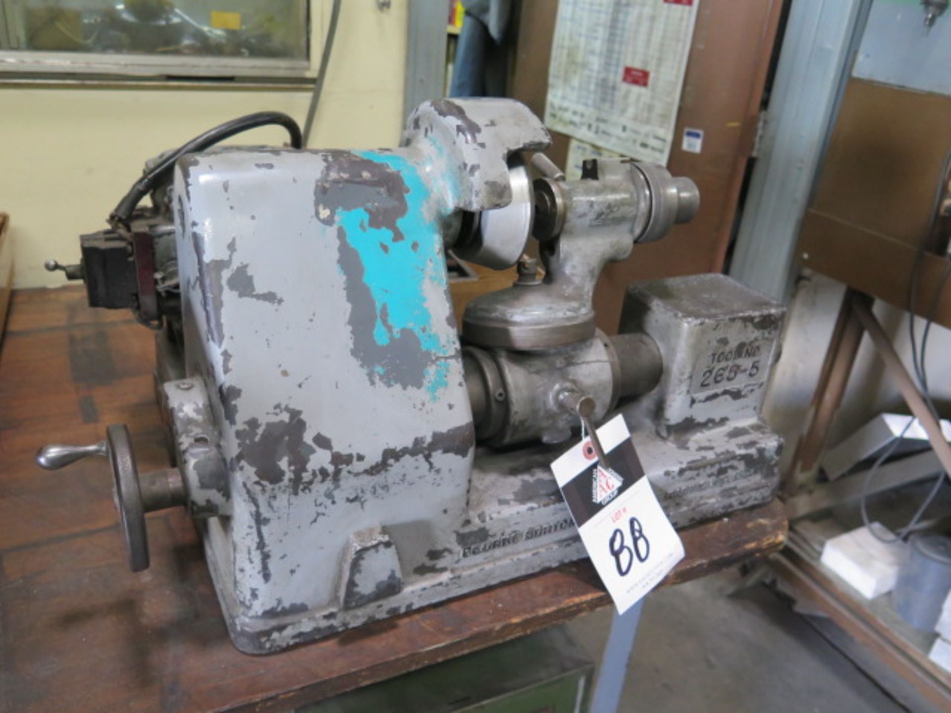 Gorton 265-5 Single-Lip Tool Grinder w/ Diamond Wheel and Collets (SOLD AS-IS - NO WARRANTY) - Image 3 of 7