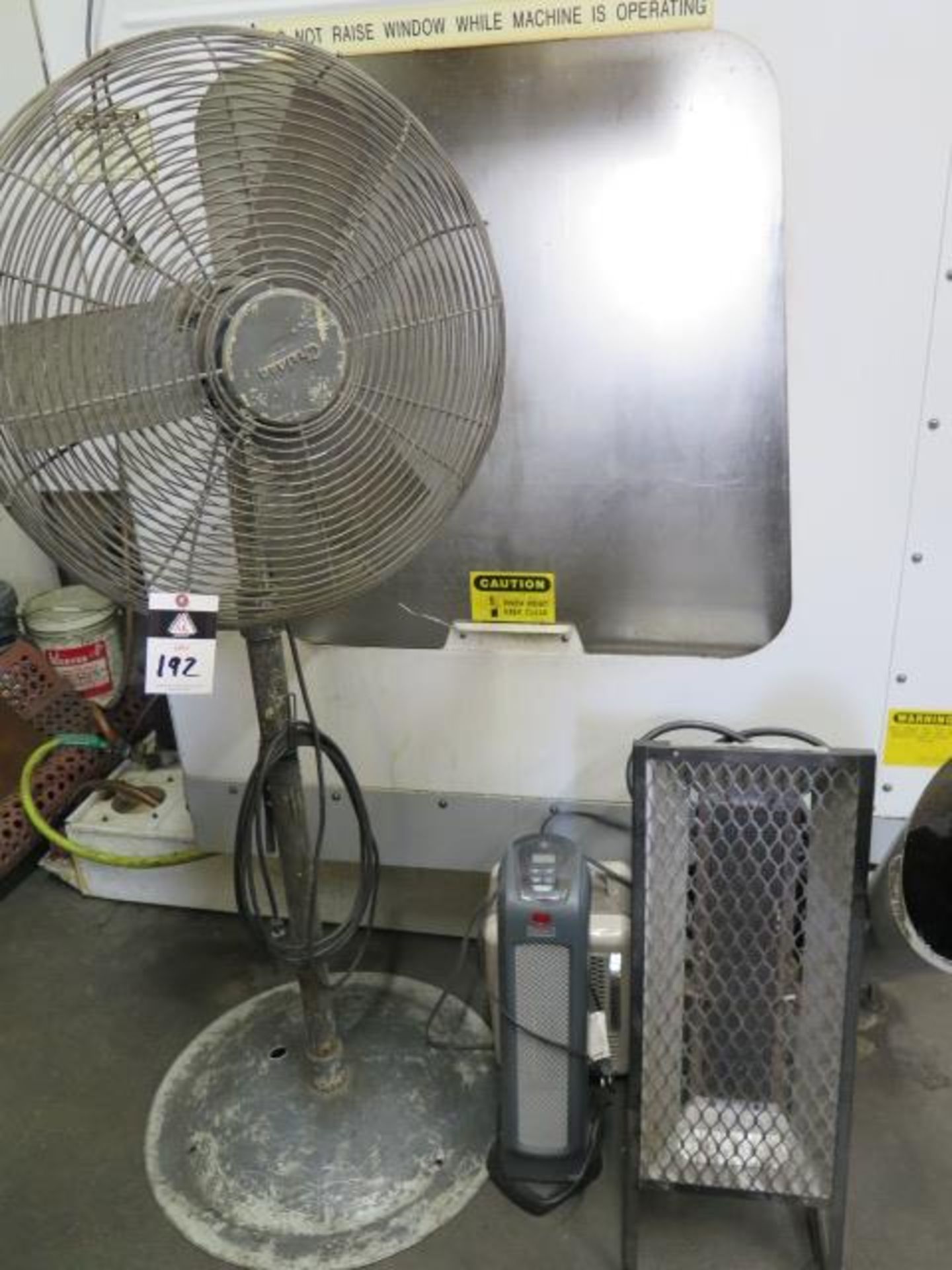 Shop Fan and Propane Heaters (SOLD AS-IS - NO WARRANTY)