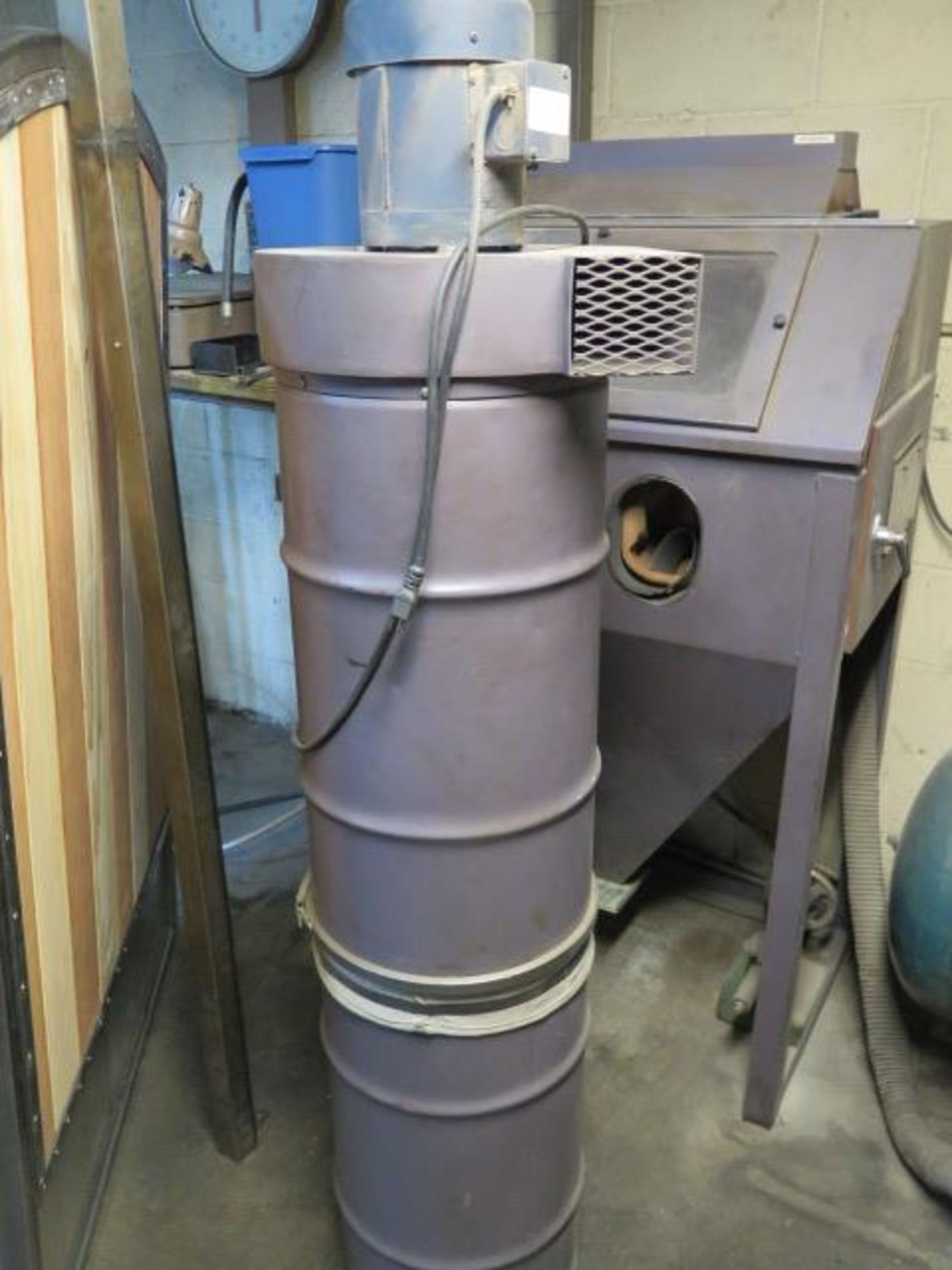 Sandcarver Dry Blast Cabinet w/ Dust Collector (SOLD AS-IS - NO WARRANTY) - Image 7 of 7