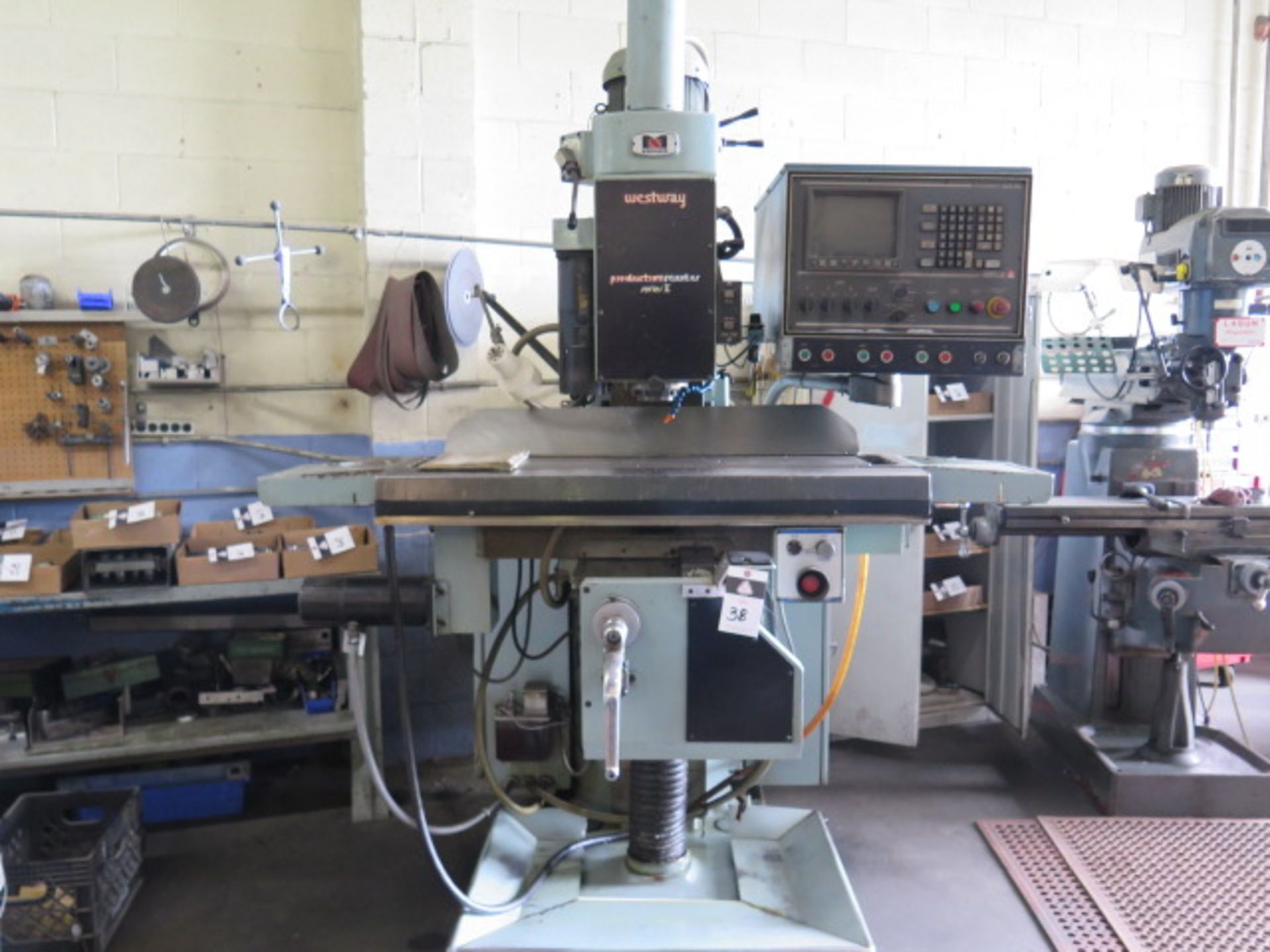 Kasuga V2 Westway Production Machinery Series II 3-Axis CNC Vertical Mill s/n 4351 SOLD AS IS