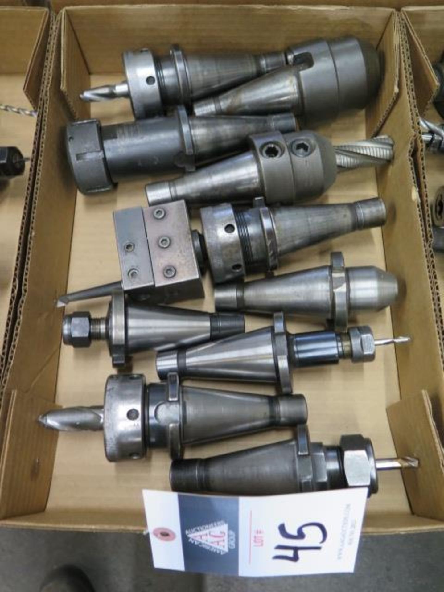 NTMB-40 Taper Tooling (10) (SOLD AS-IS - NO WARRANTY)