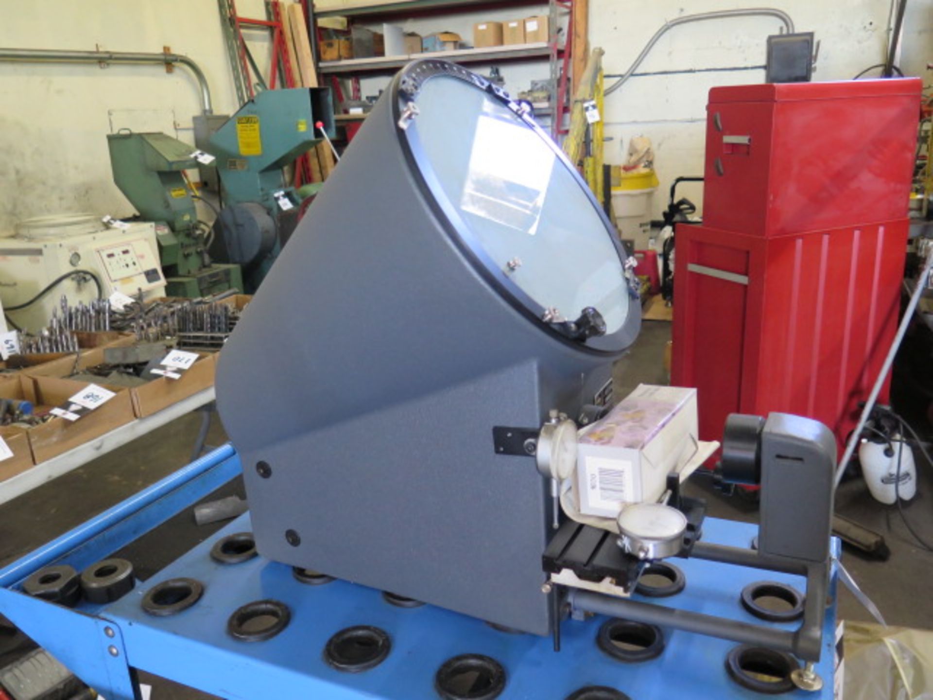 MicroVu mdl. 500HP 12” Table Model Optical Comparator s/n 25521 (SOLD AS-IS - NO WARRANTY) - Image 3 of 7