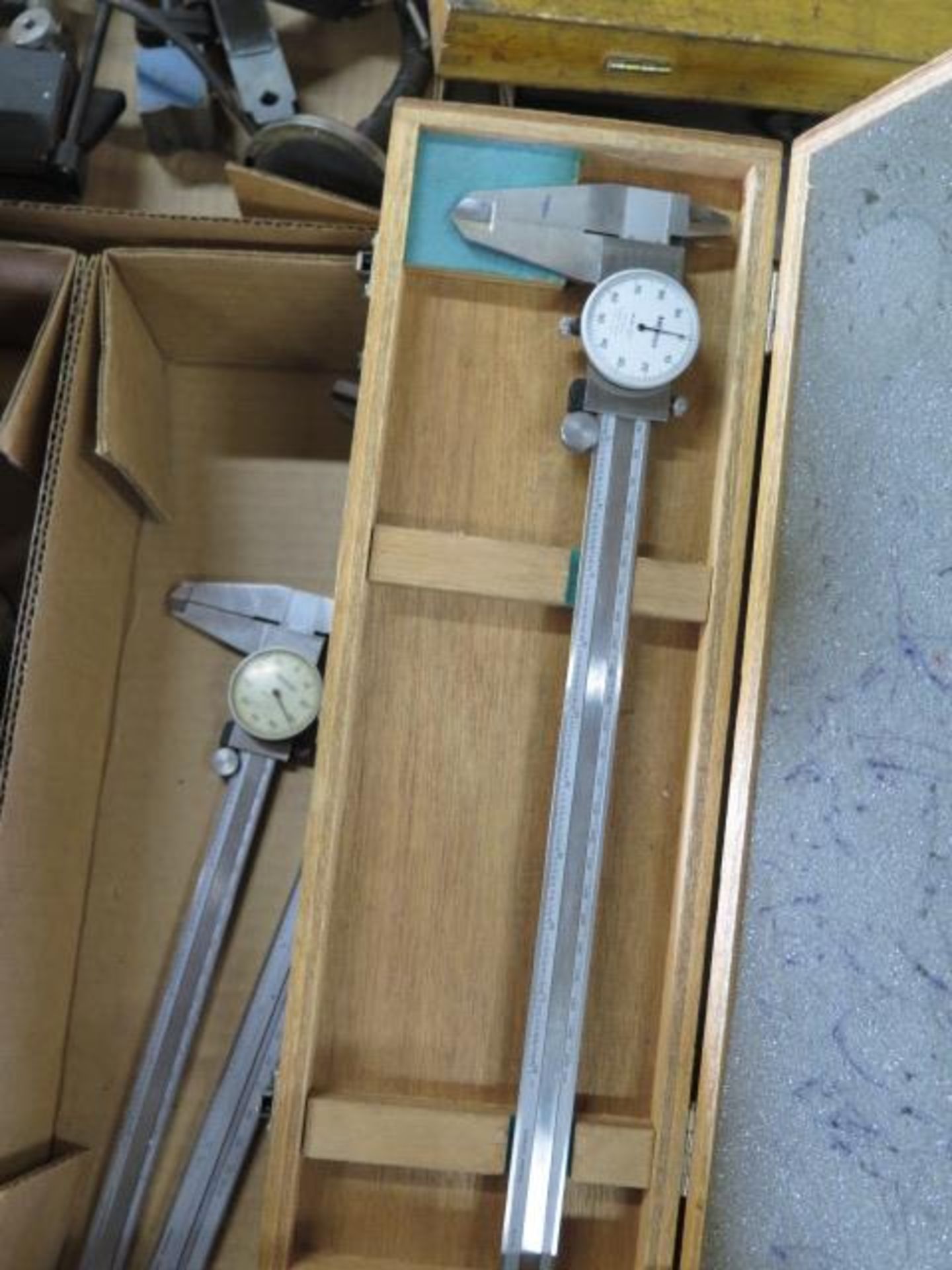 8” and 12” Dial Calipers (4) (SOLD AS-IS - NO WARRANTY) - Image 3 of 4