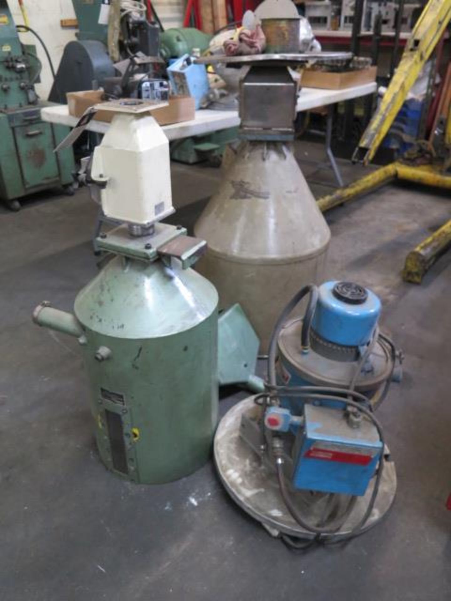 Misc Injection Molding Hoppers (SOLD AS-IS - NO WARRANTY)