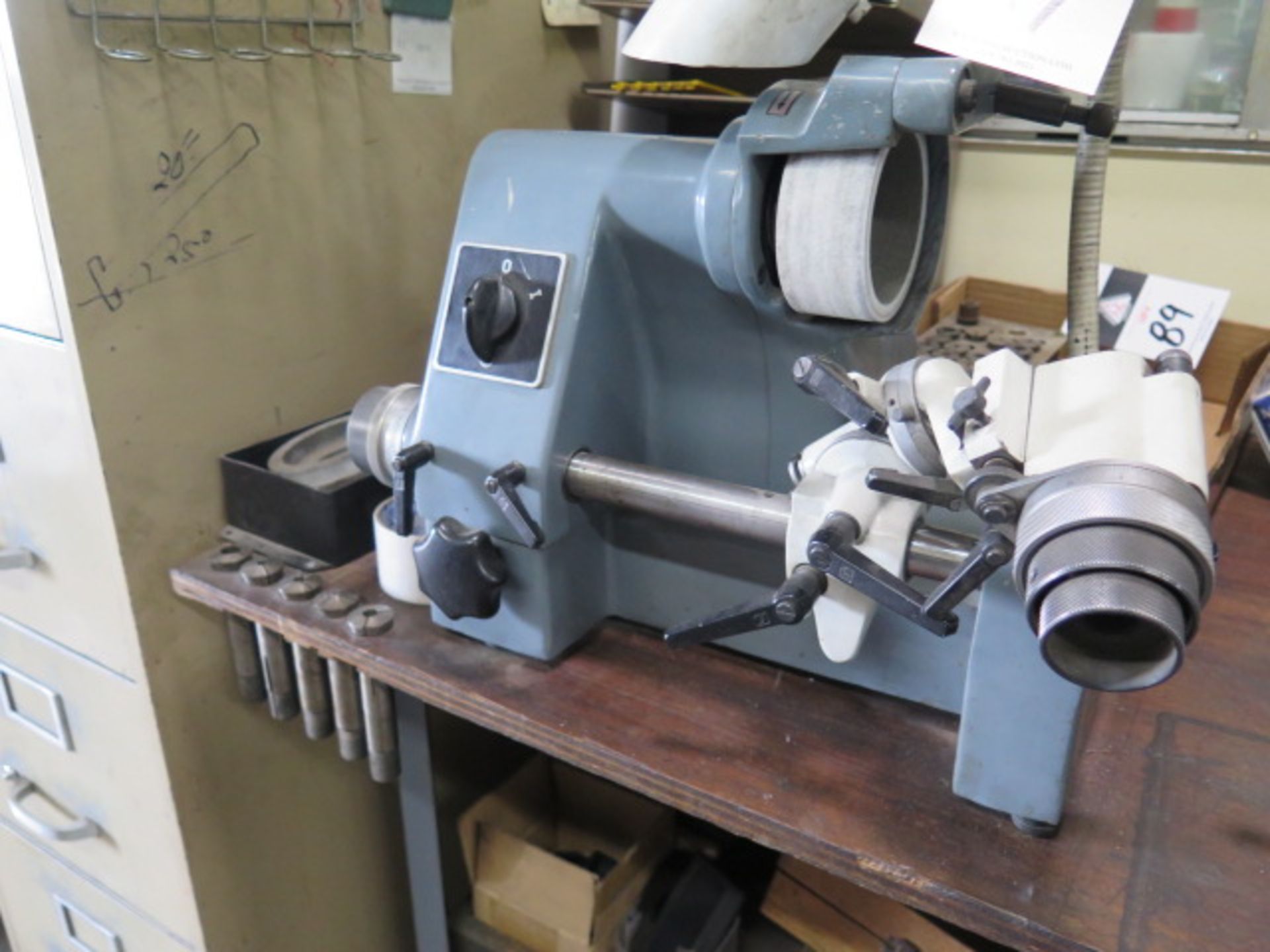 Franz Kuhlmann SU-2 Single-Lit Tool Grinder s/n 19.0.0056 w/ Collets (SOLD AS-IS - NO WARRANTY) - Image 2 of 8