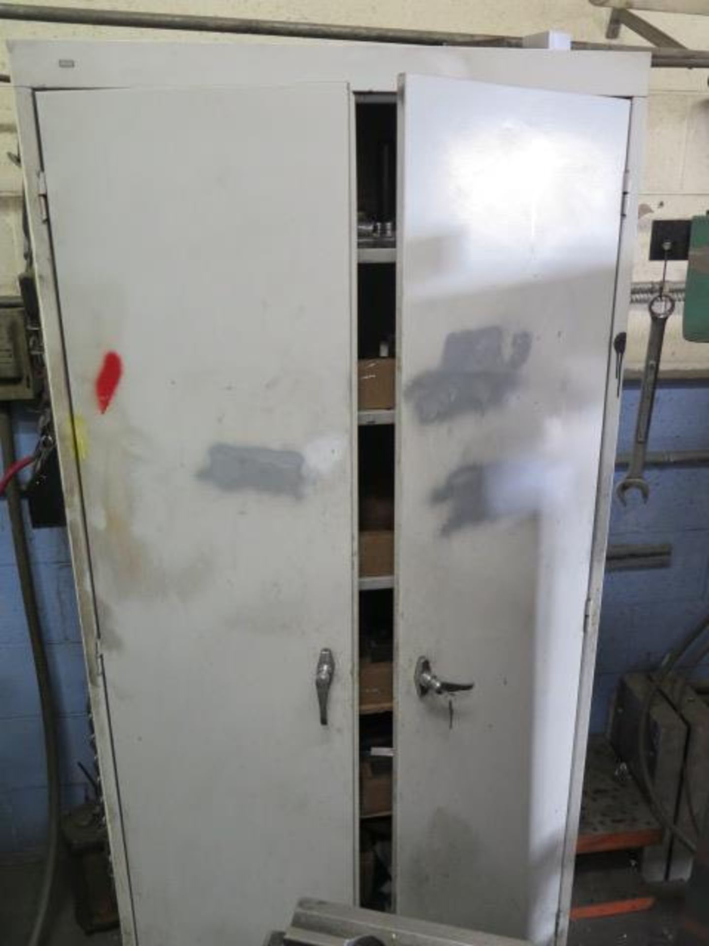 Storage Cabinet w/ Misc (SOLD AS-IS - NO WARRANTY)