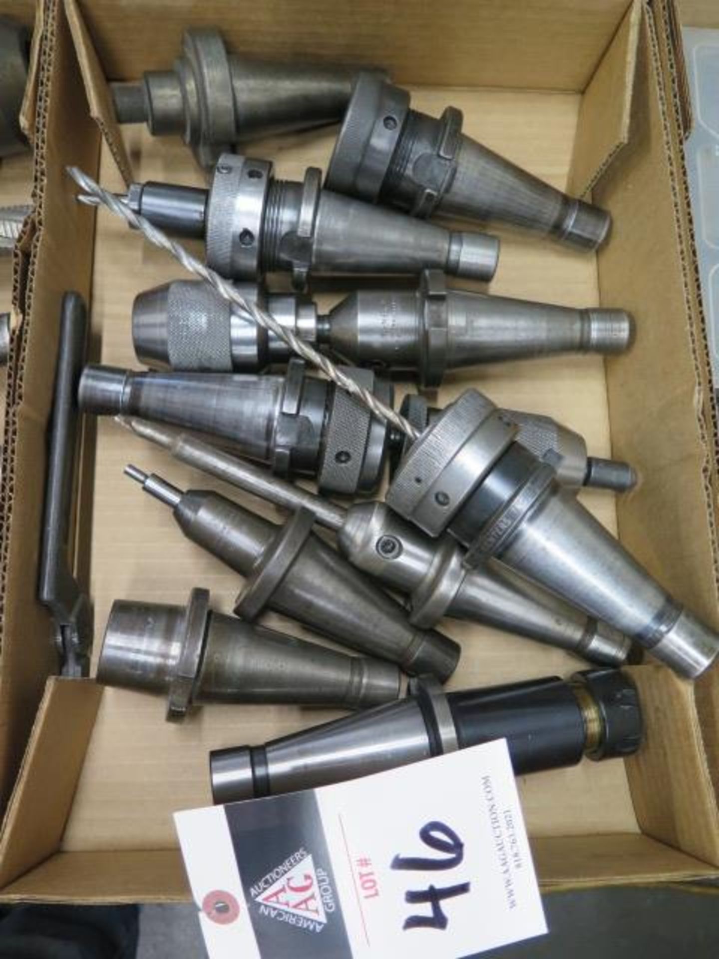 NTMB-40 Taper Tooling (10) (SOLD AS-IS - NO WARRANTY)