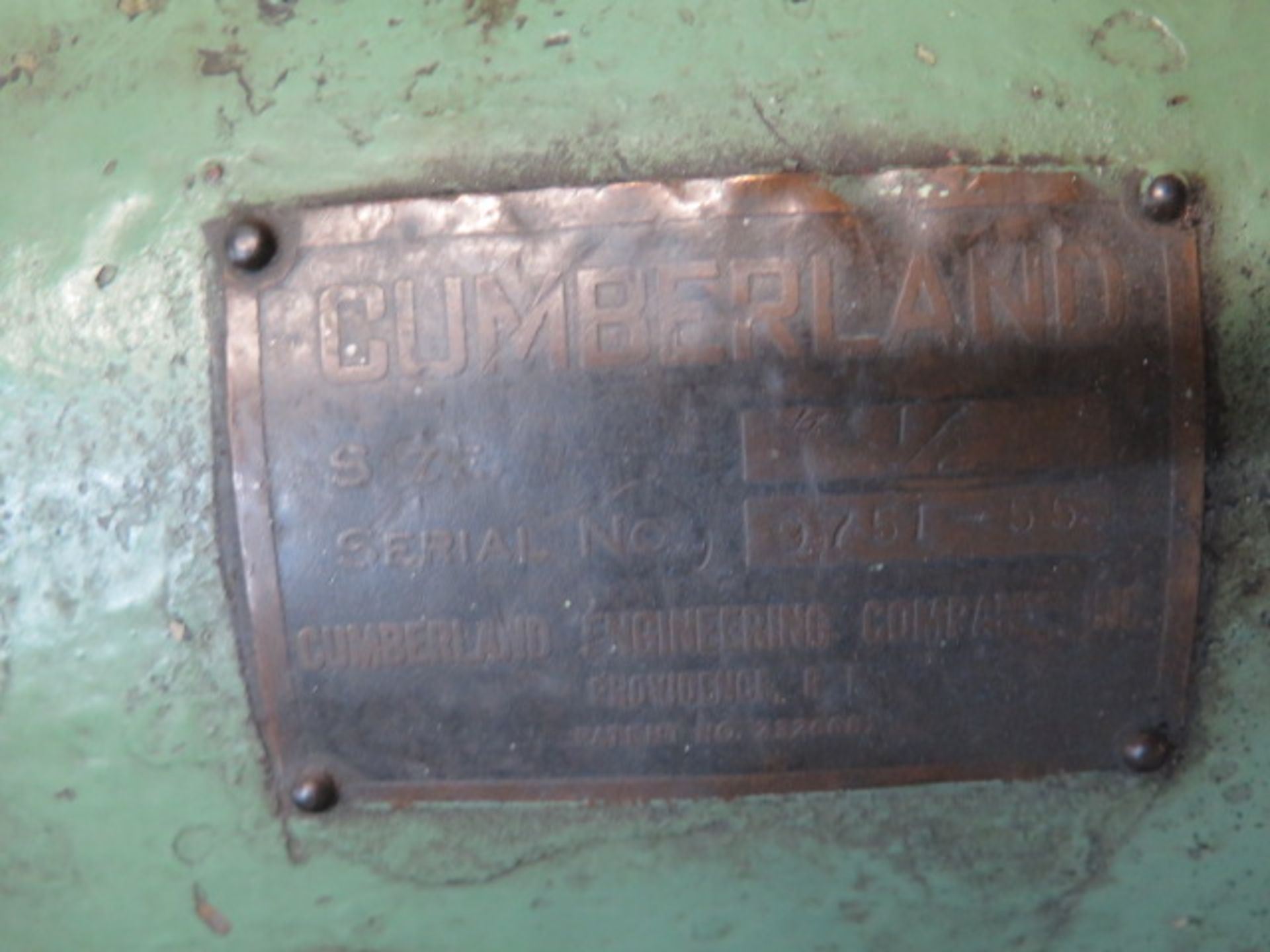 Cumberland Size # ½ 8” Plastics Granulator s/n 9751-55 (SOLD AS-IS - NO WARRANTY) - Image 6 of 6