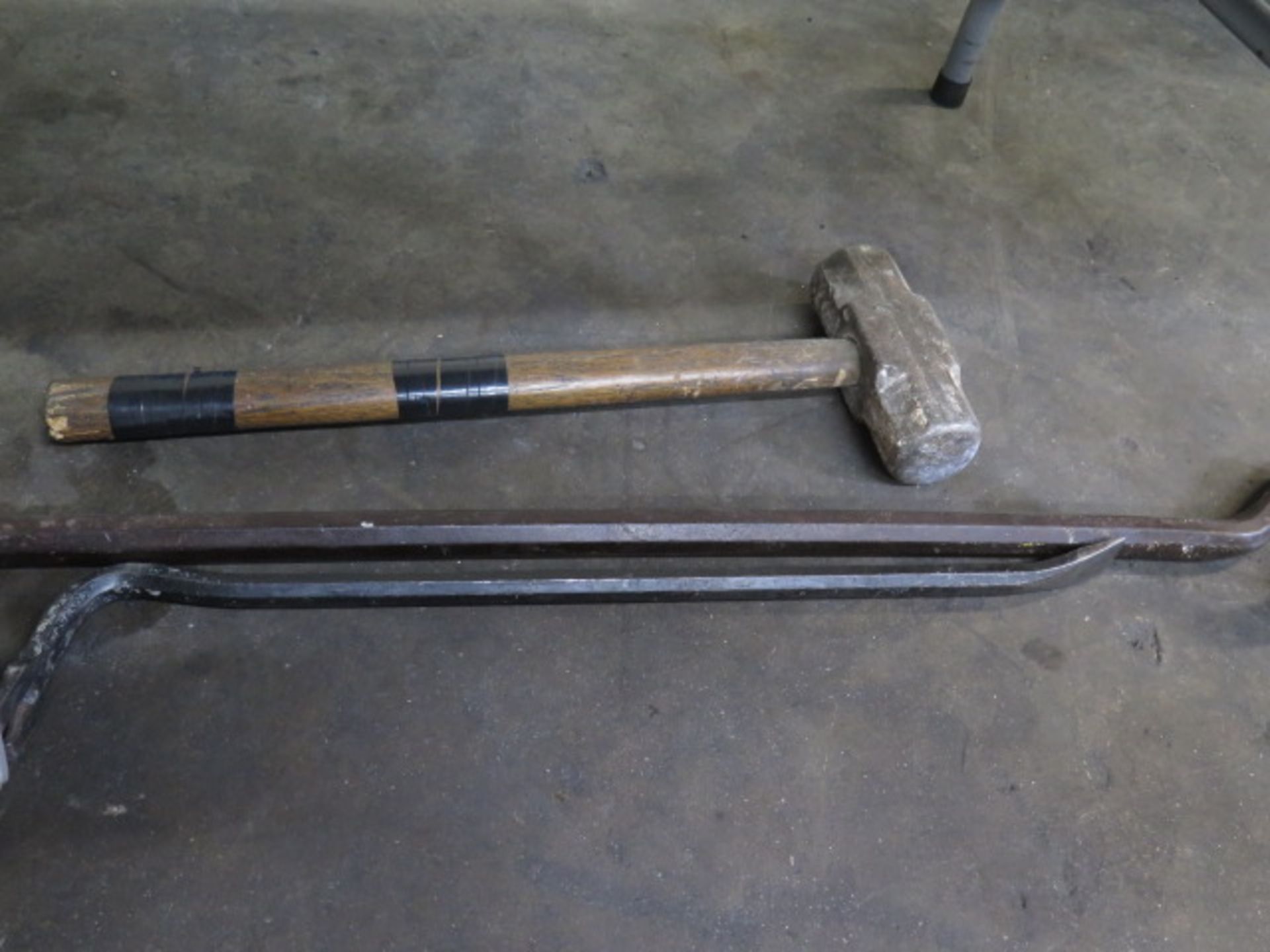 Sledge Hammer, Pry Bars and Work Lights (SOLD AS-IS - NO WARRANTY) - Image 3 of 4