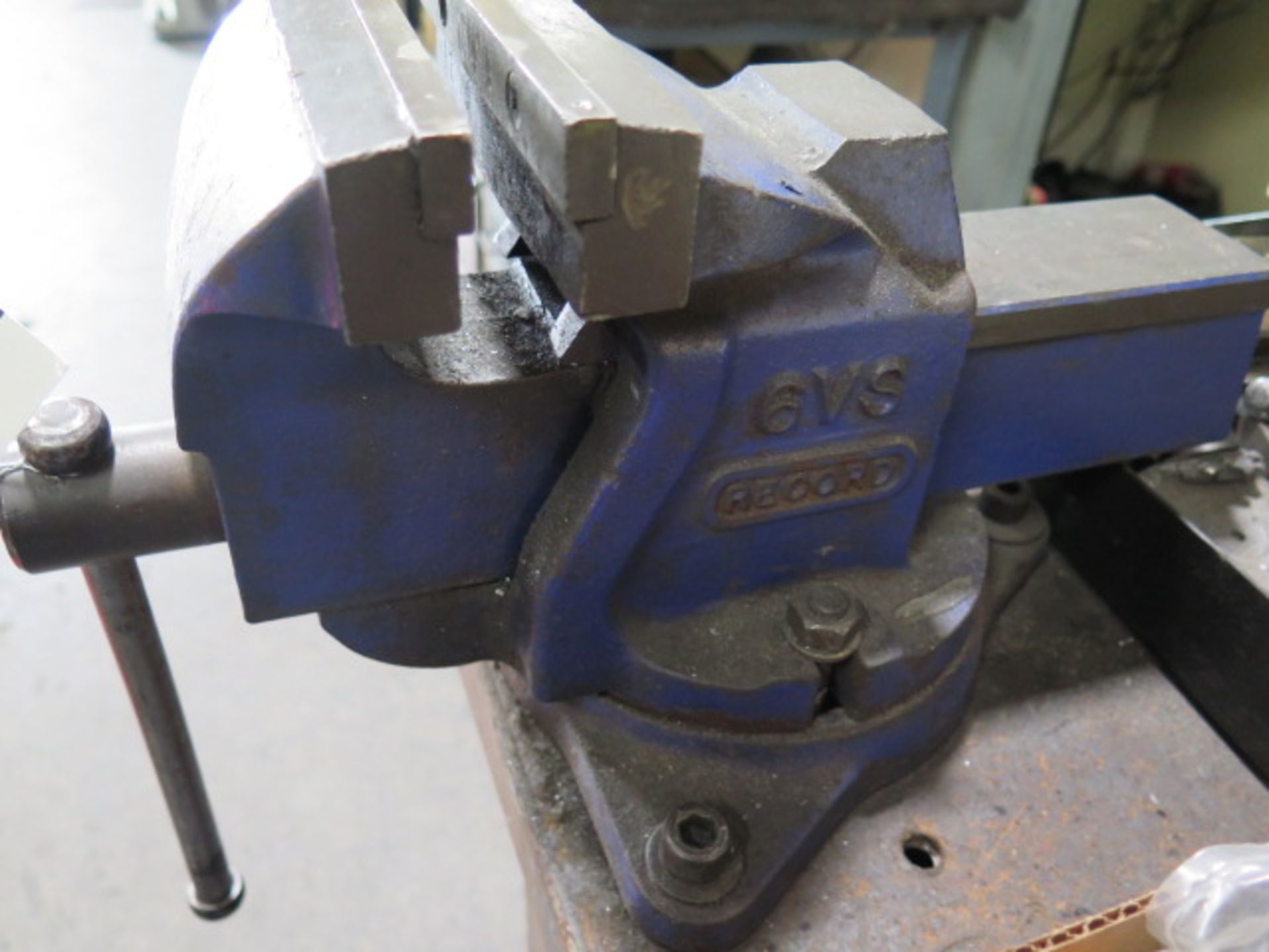 6" Bench Vise w/ Work bench (SOLD AS-IS - NO WARRANTY) - Image 3 of 6
