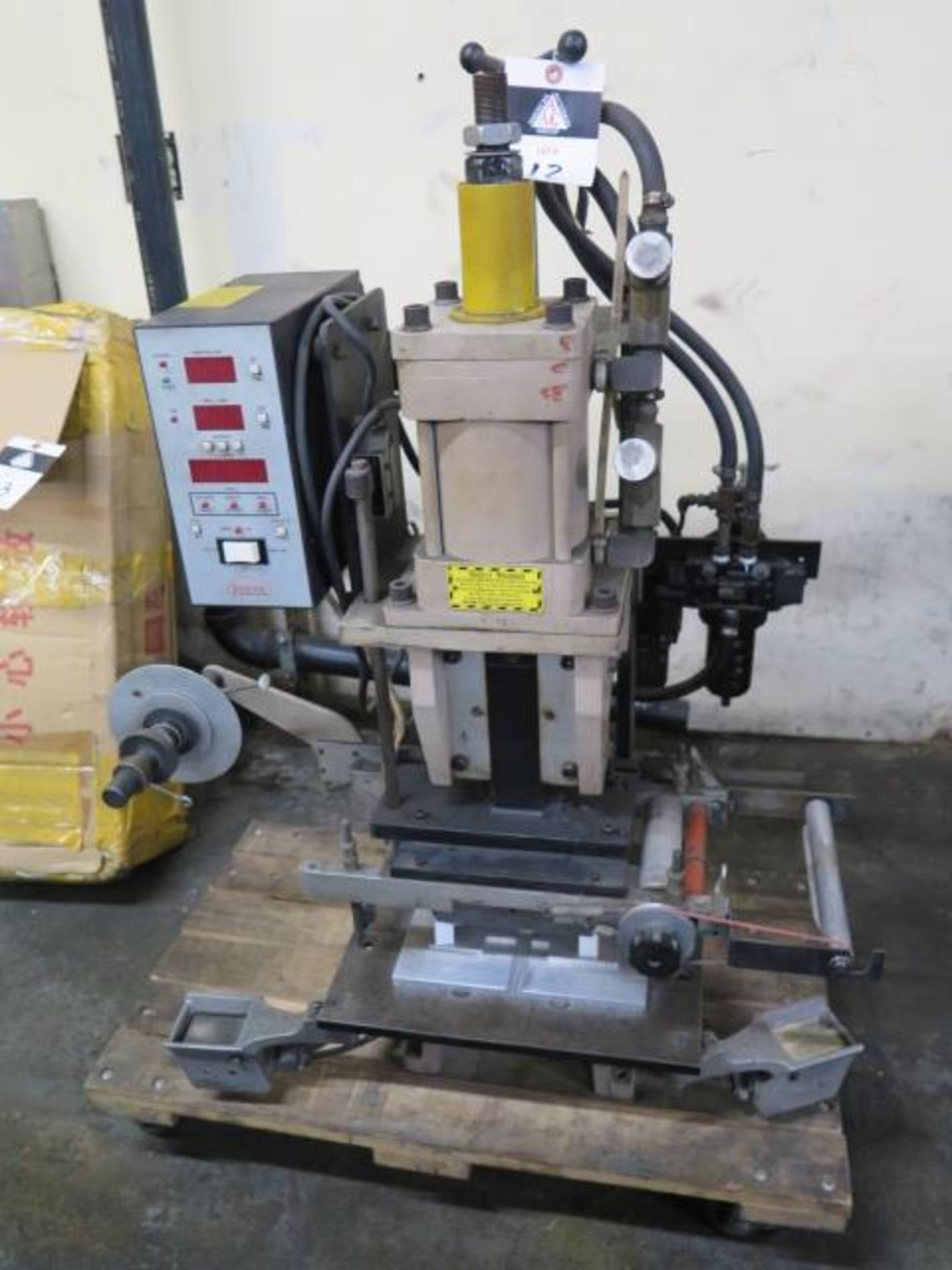 Kensol mdl. K16D 5 ½” Hot Stamping Machine s/n IED3381JA (SOLD AS-IS - NO WARRANTY)